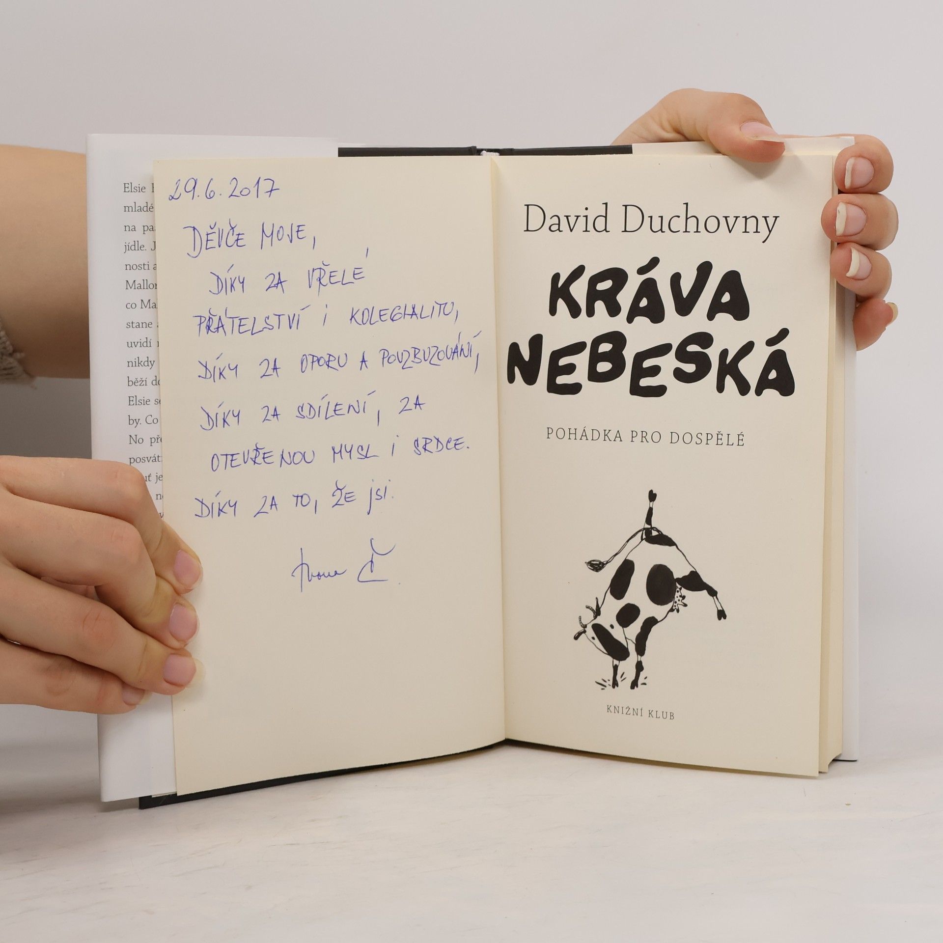 David Duchovny Kráva nebeská