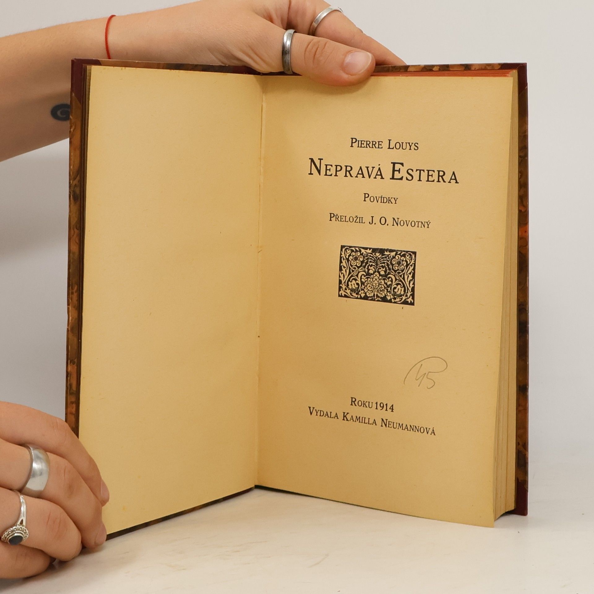 Pierre Louÿs Nepravá estera