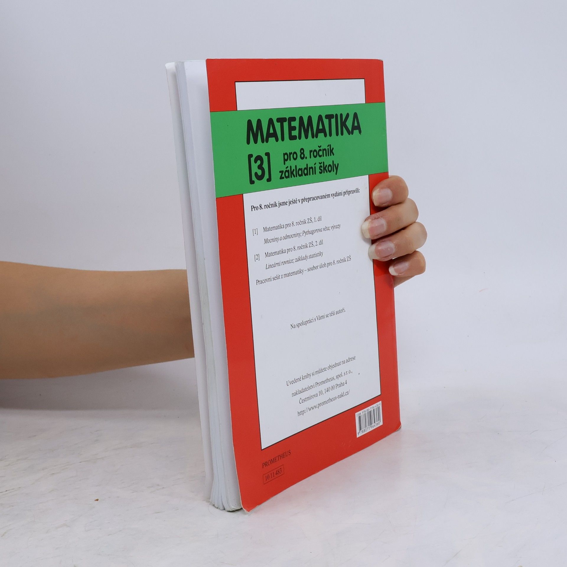 Oldřich Odvárko Matematika pro 8. ročník základní školy 3.díl
