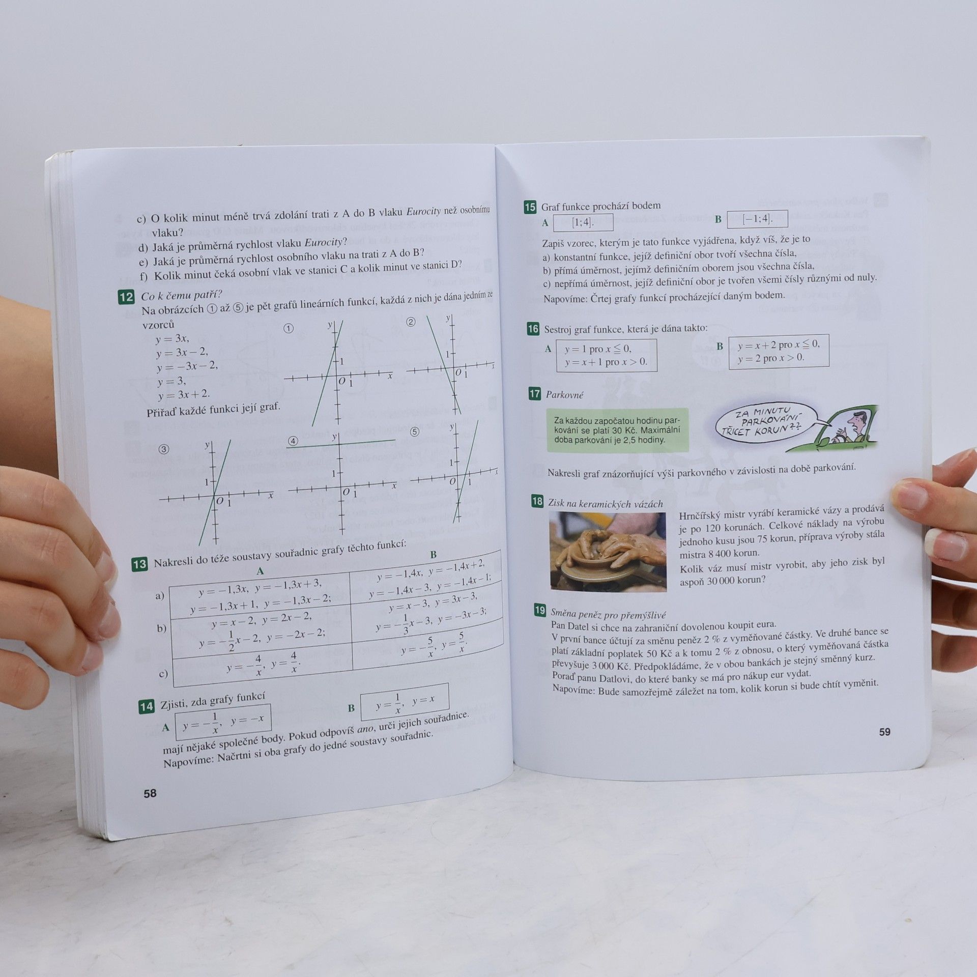 Oldřich Odvárko Matematika pro 9. ročník základní školy. (1), Soustavy rovnic, funkce, lomené výrazy