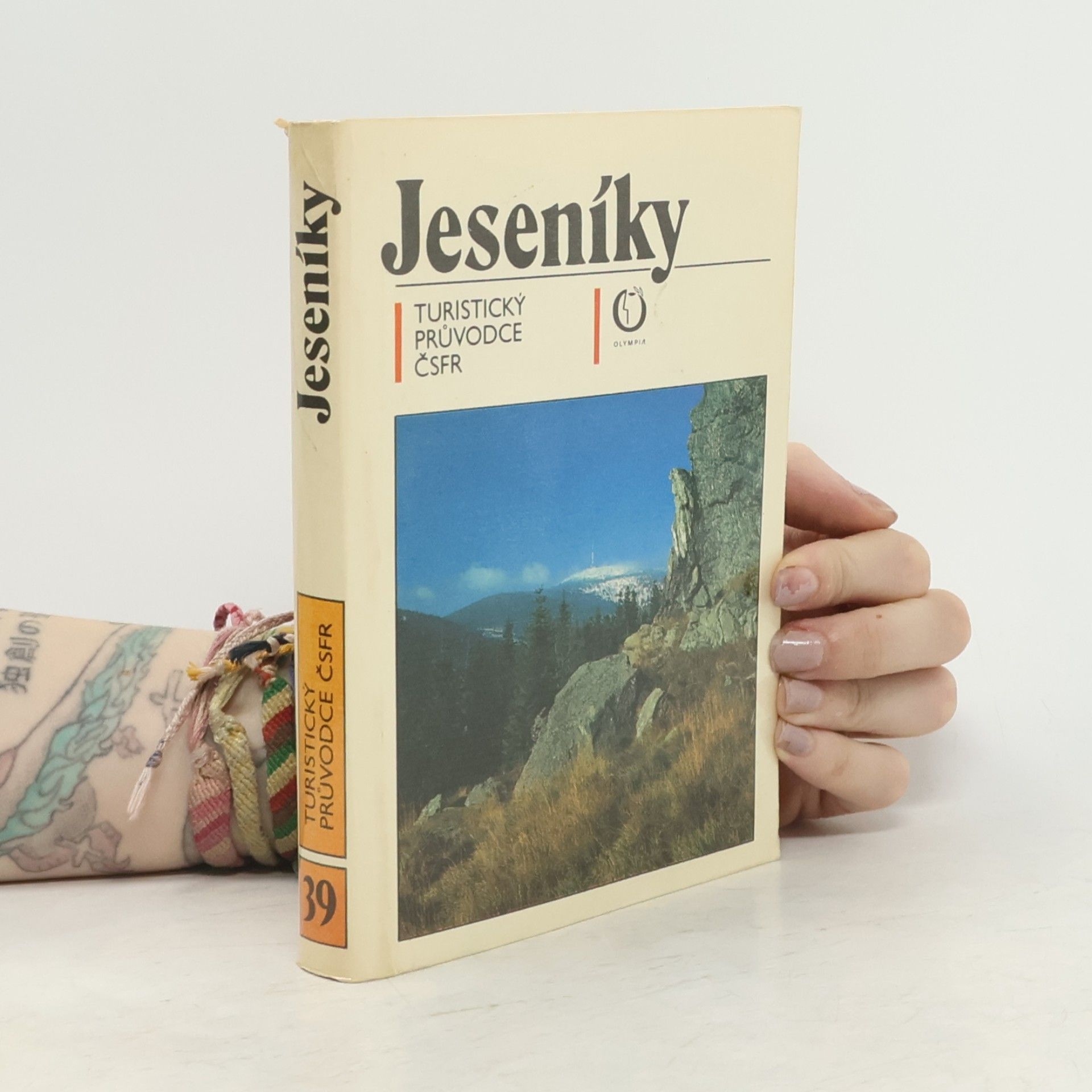 Zdeněk Degen Jeseníky. Turistický průvodce ČSFR 39