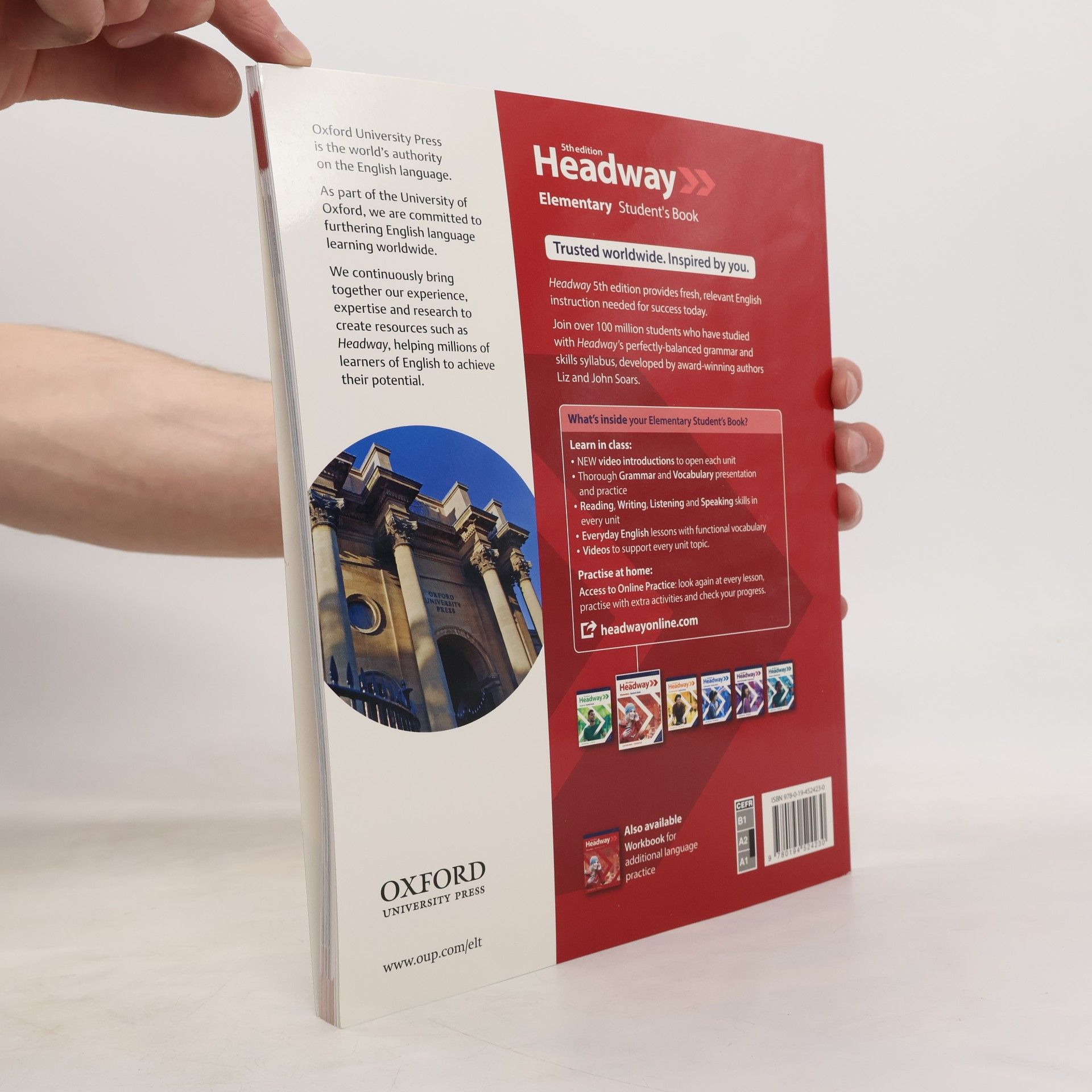 Liz Soars Headway 5th edition. Elementary Student's Book