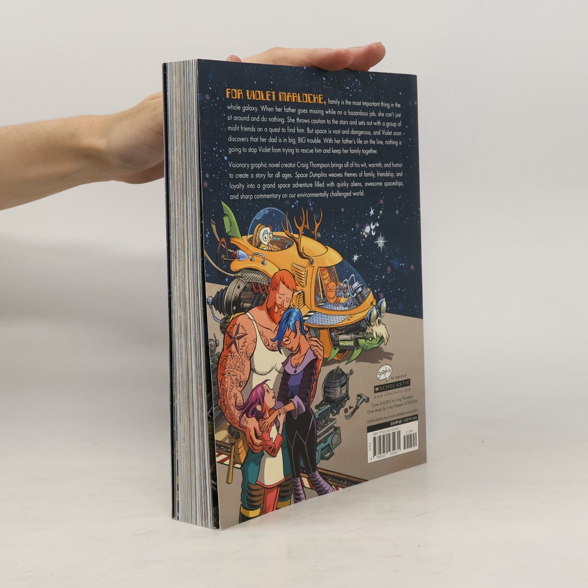 Craig Thompson Space Dumplins: A Graphic Novel