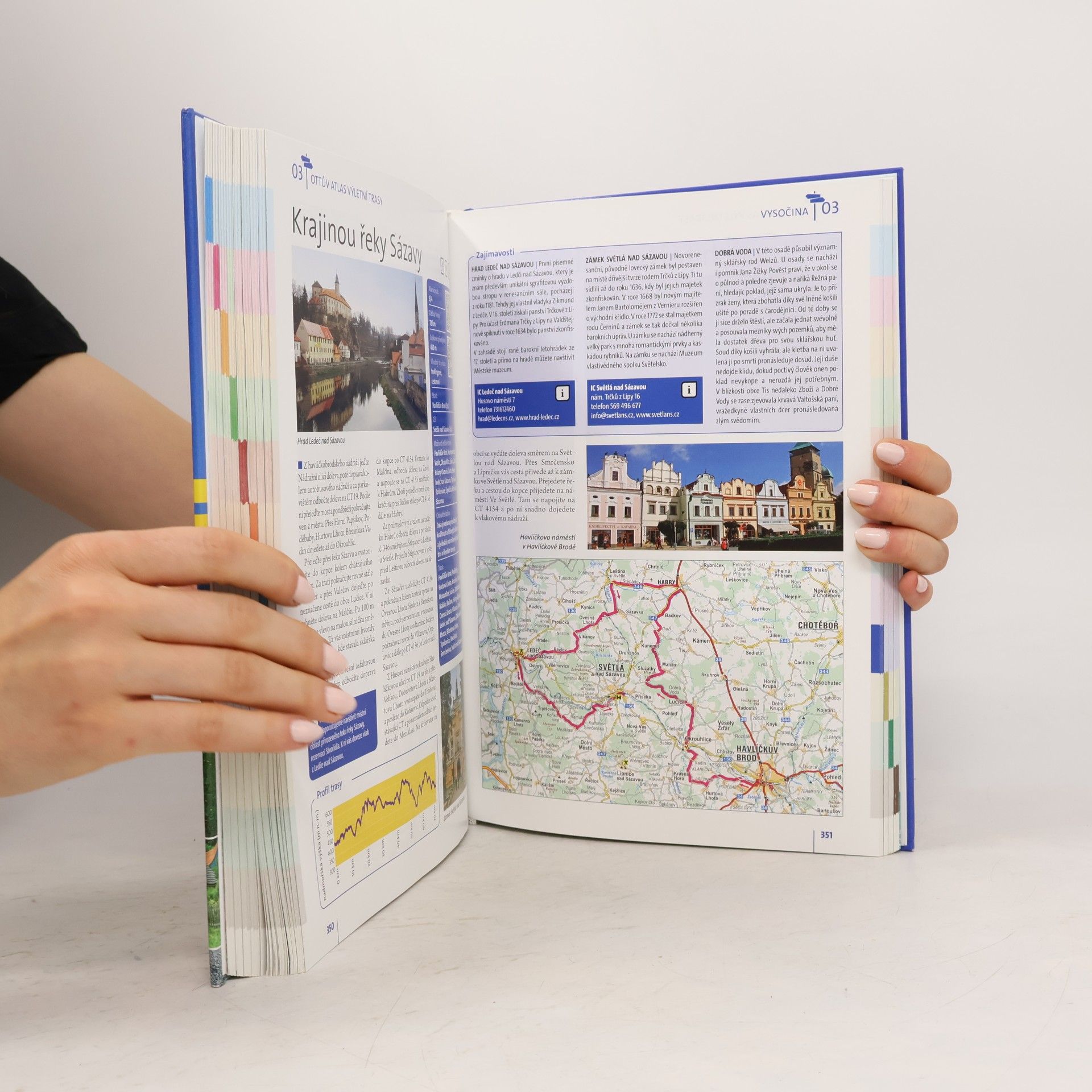 Ivo Paulík Ottův atlas výletních tras: Česká republika