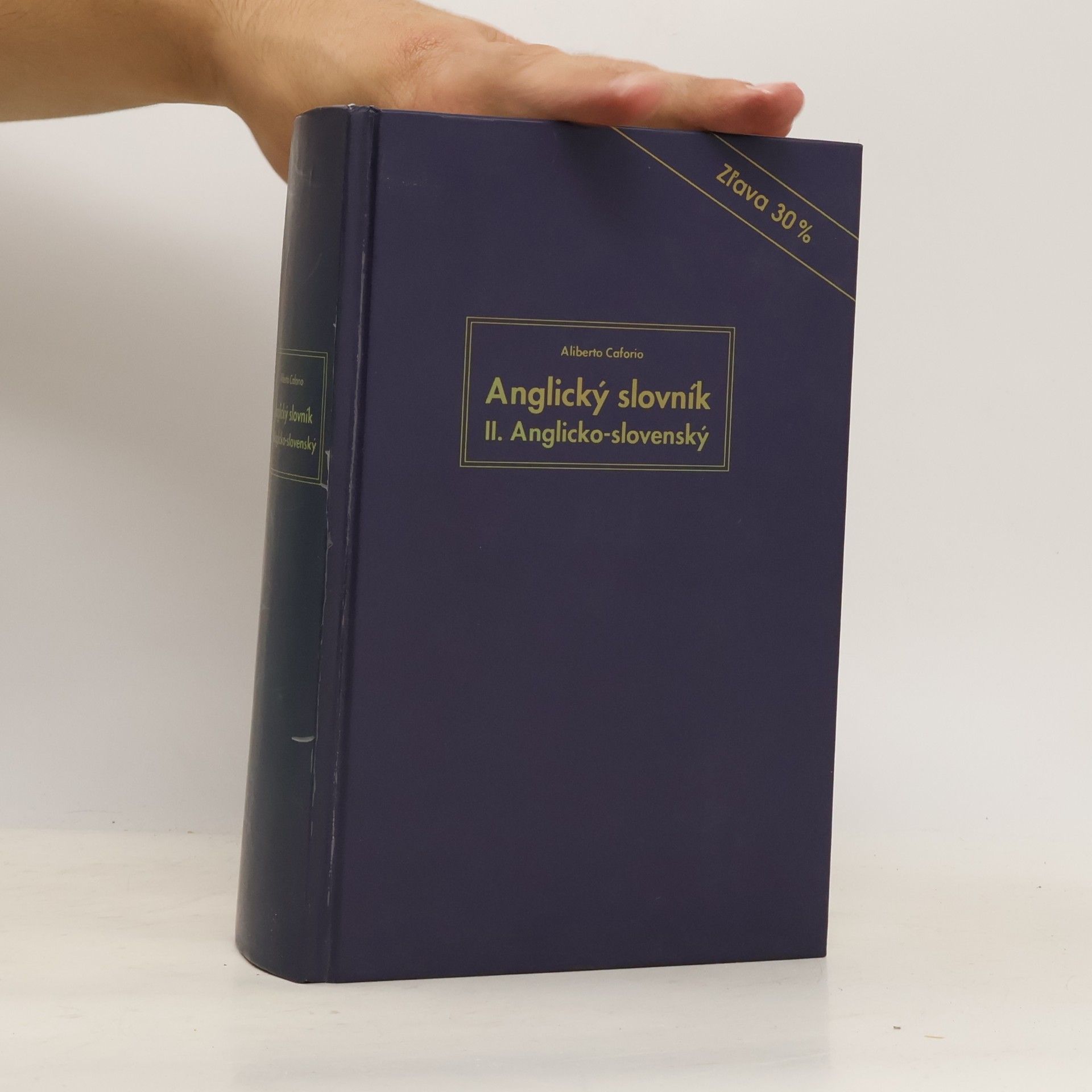 Aliberto Caforio Anglický slovník II. Anglicko-slovenský