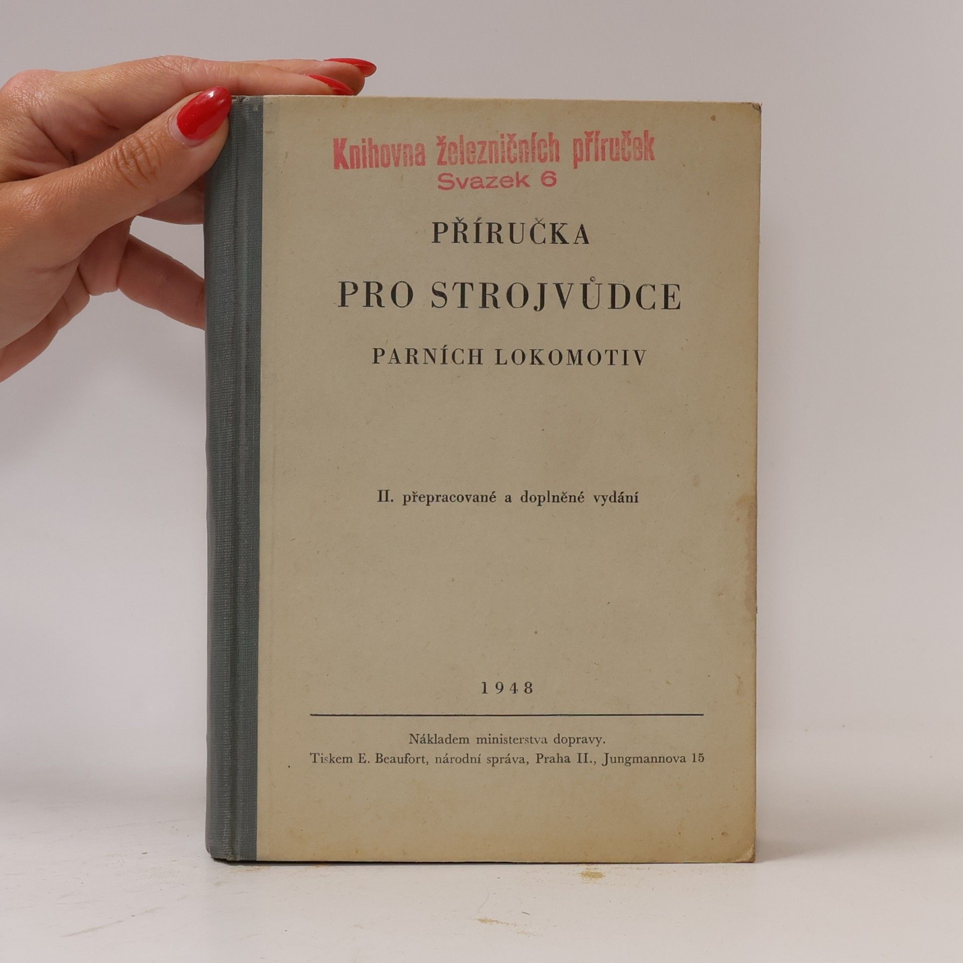 AA.VV. Příručka pro strojvůdce parních lokomotiv