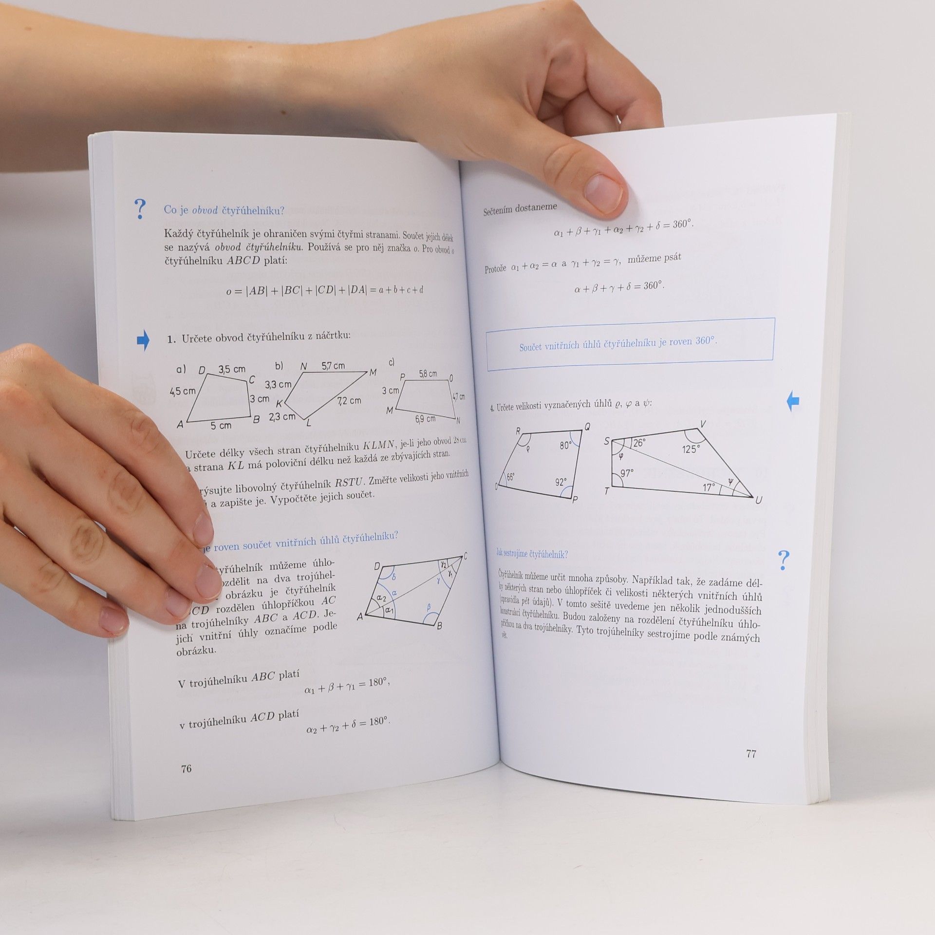 Jiří Herman Matematika - Trojúhelníky a čtyřúhelníky