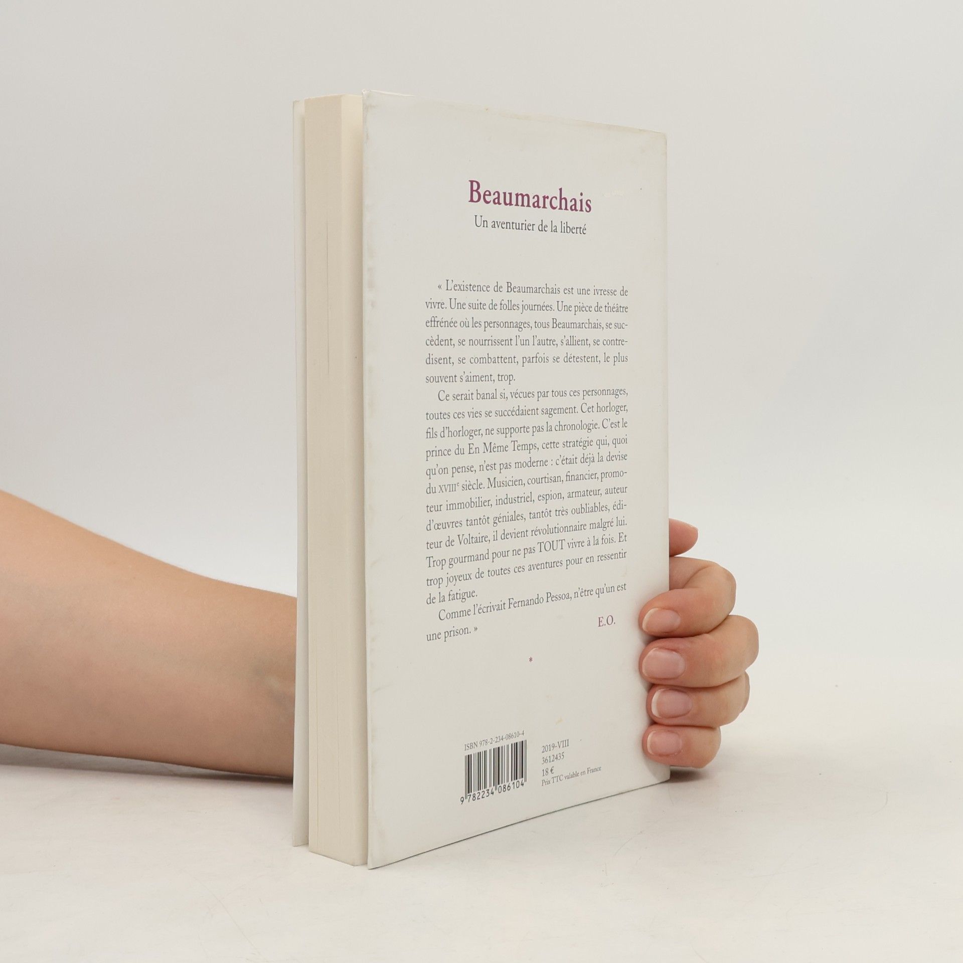 Érik Orsenna Beaumarchais, un aventurier de la liberté (French Edition)
