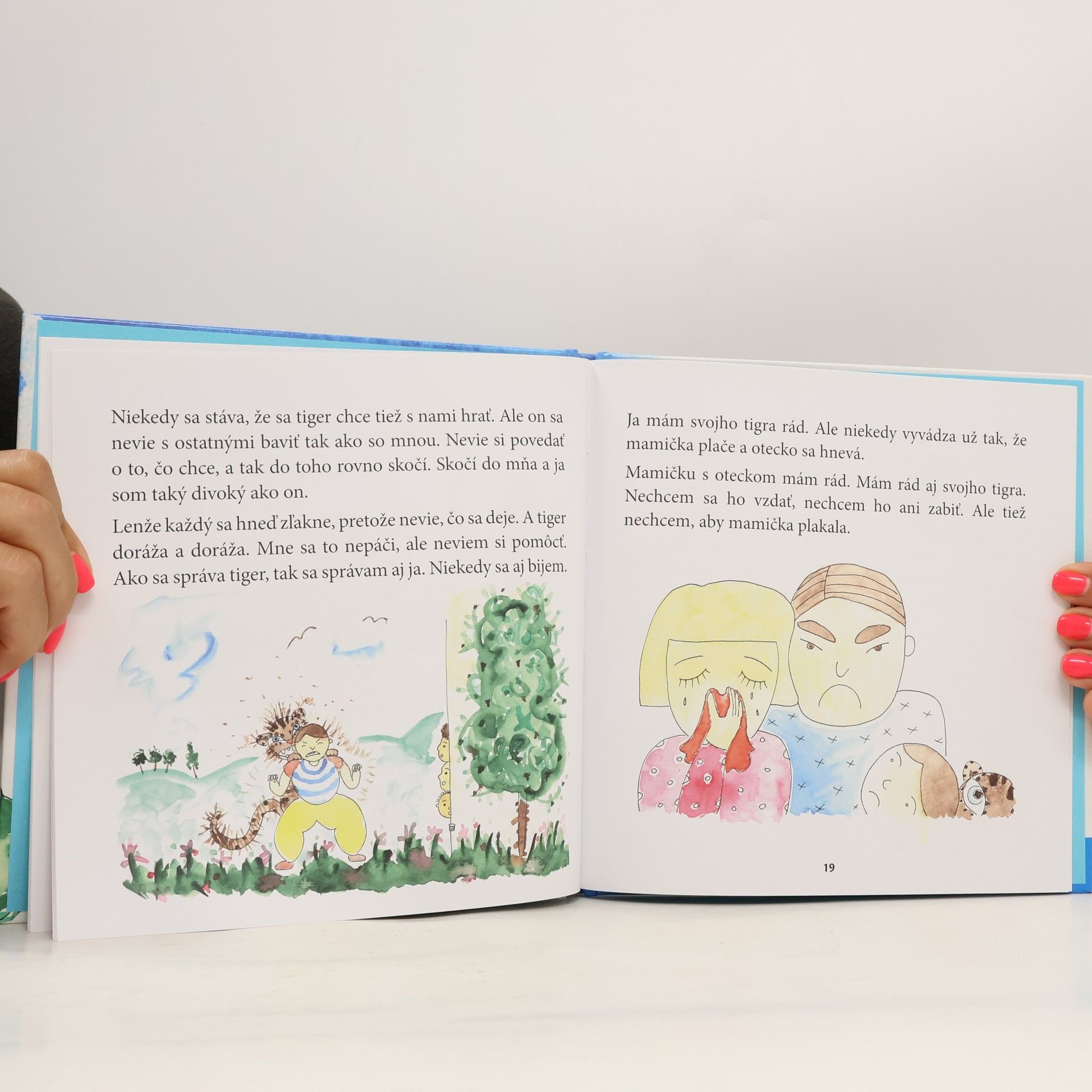 Kamila Kopsová Tiger robí uáá uáá: Pracujeme s poruchou pozornosti a hyperaktivitou (ADHD); knižka pre deti, rodičov a pedagógov