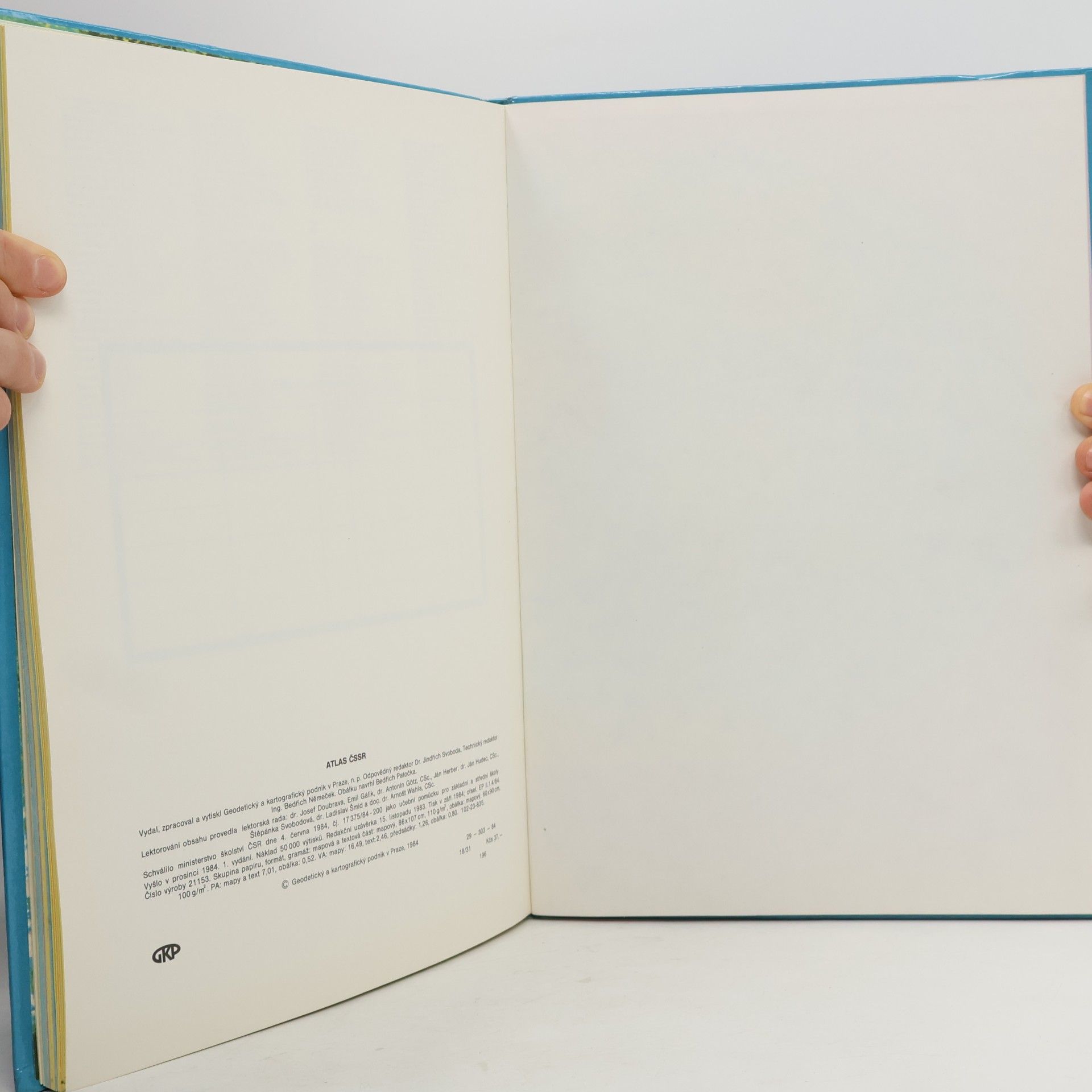 Jindřich Svoboda Atlas ČSSR