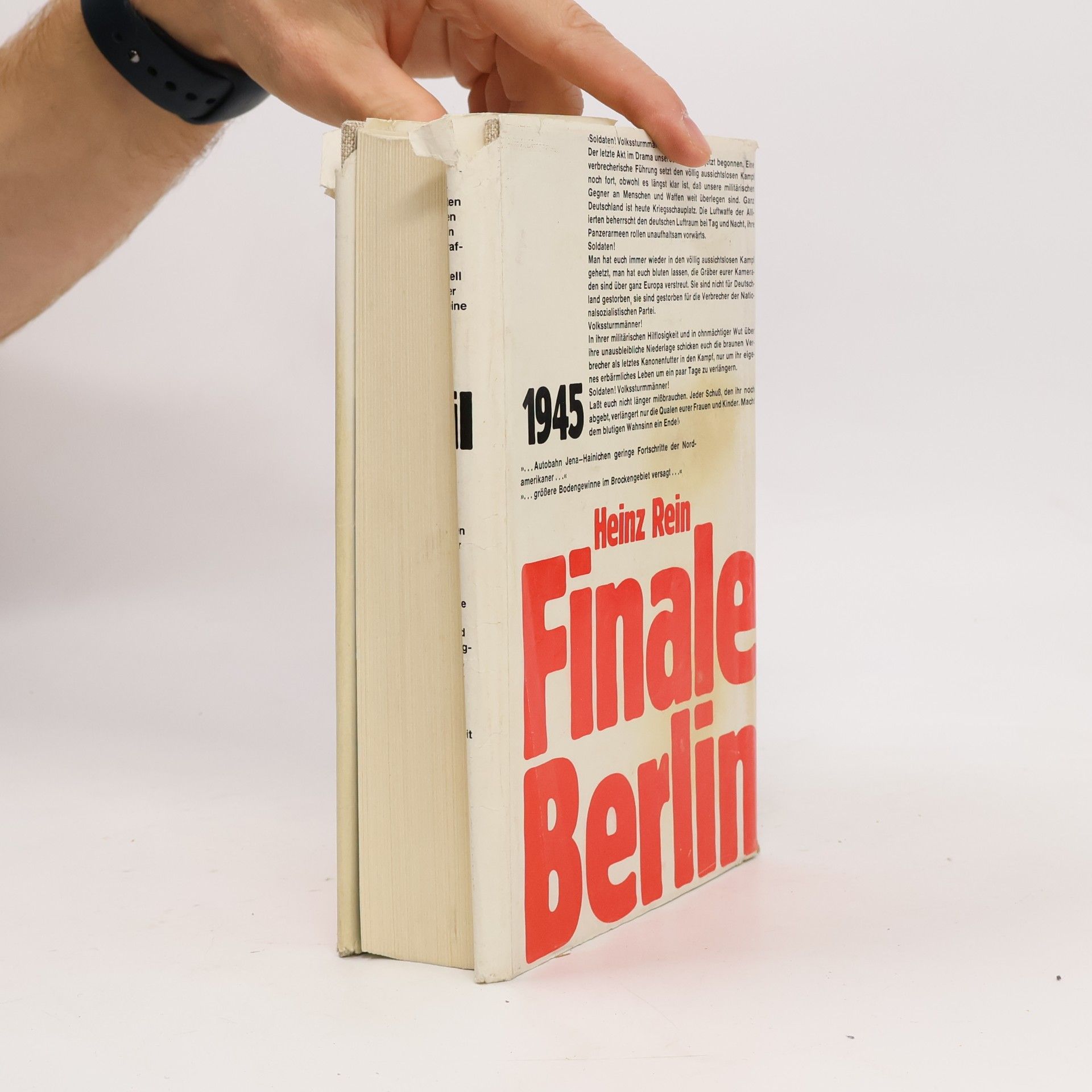 Heinz Rein Finale Berlin
