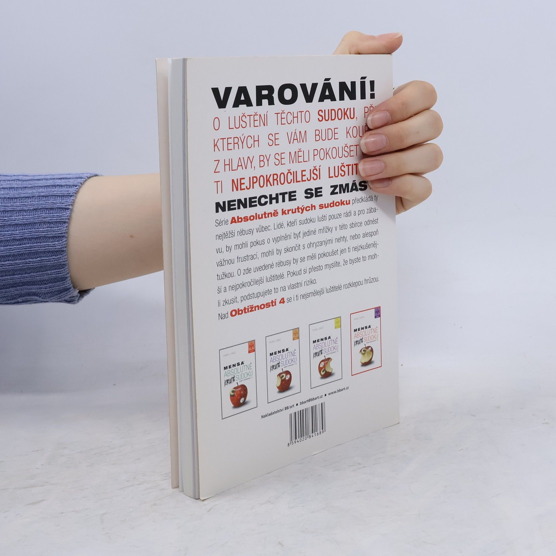 Frank Longo Mensa - absolutně kruté sudoku. Obtížnost 4