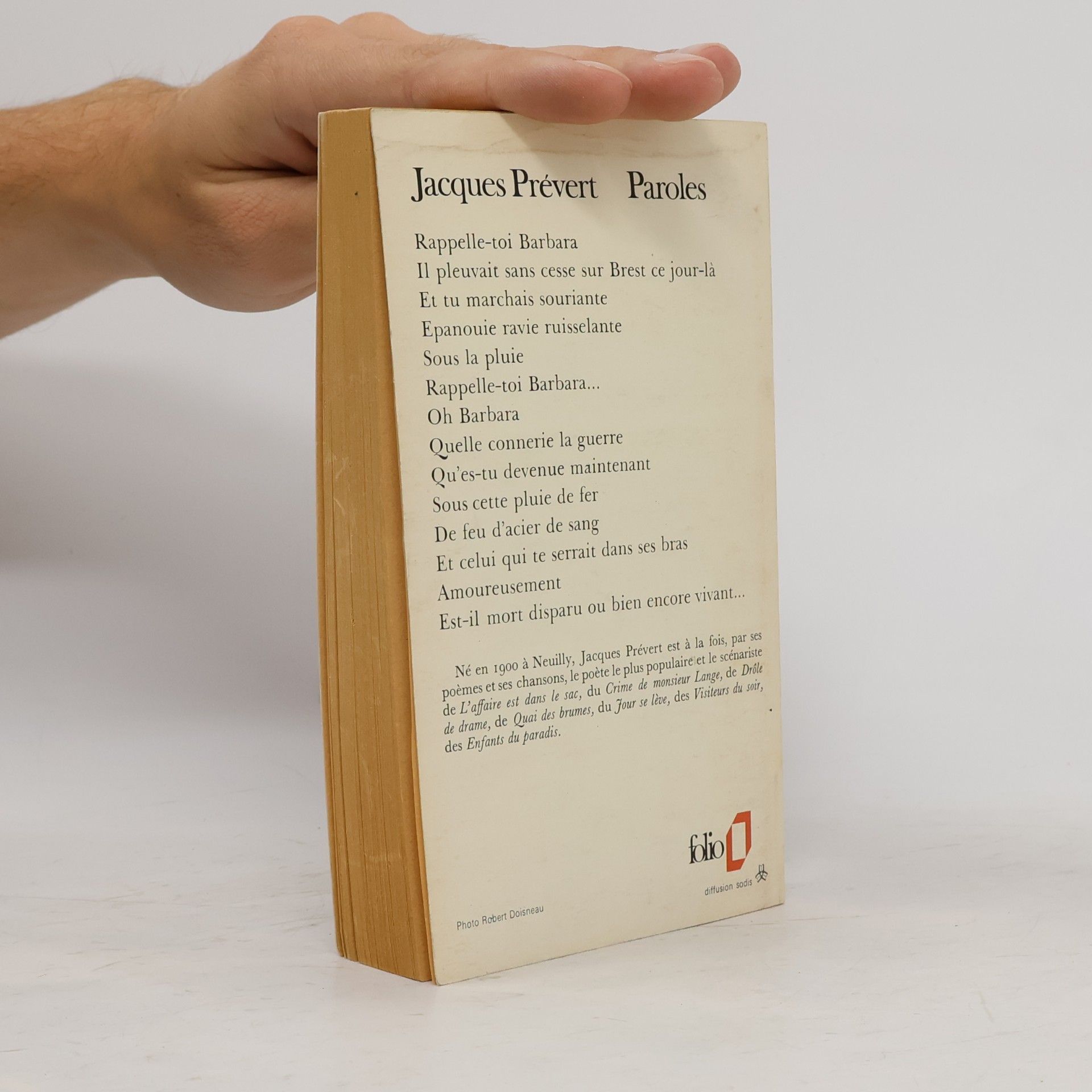 Jacques Prévert Paroles