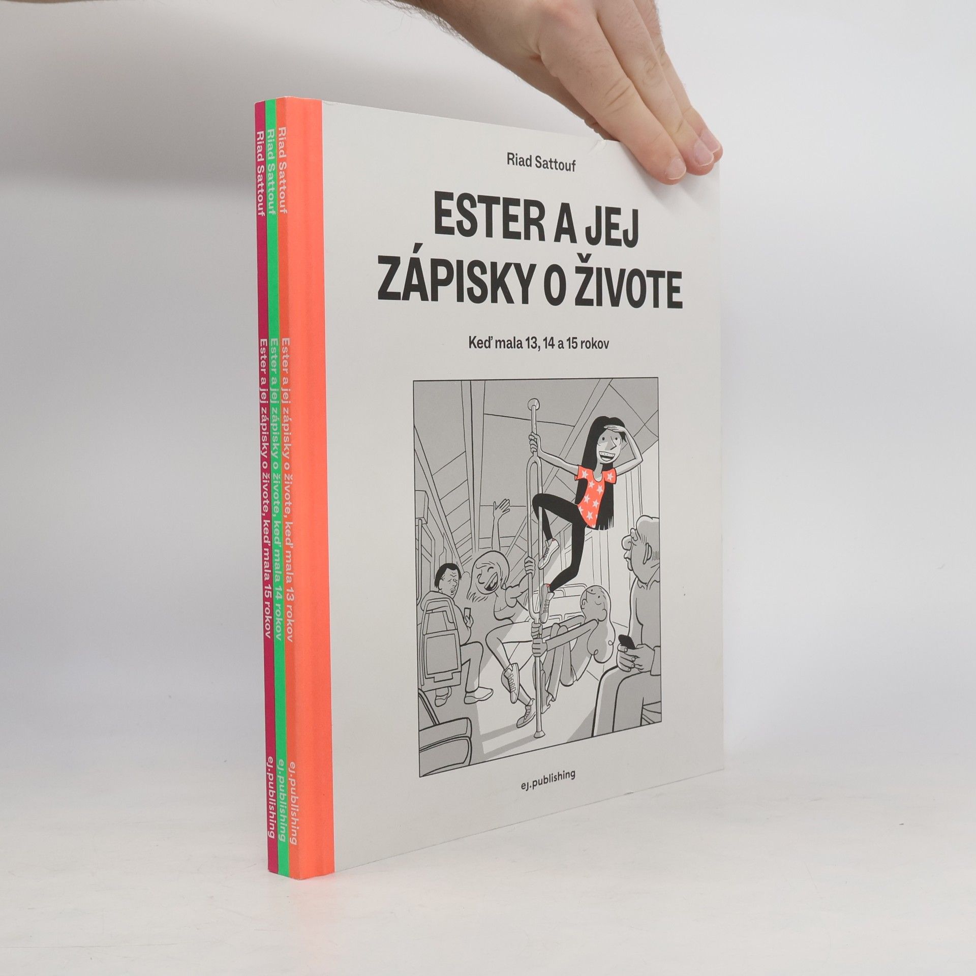 Riad Sattouf Ester a jej zápisky o živote
