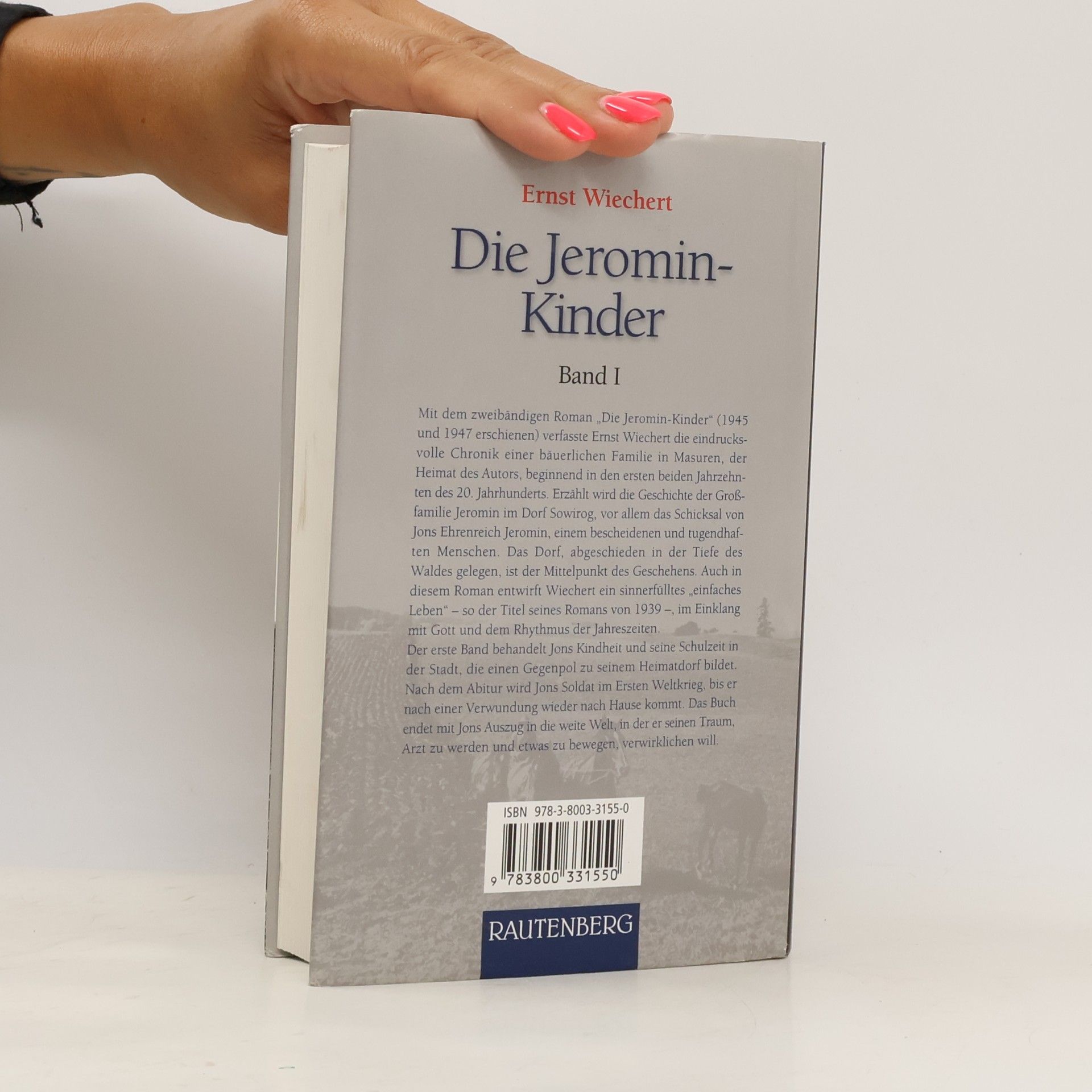Ernst Wichert Die Jeromin-Kinder