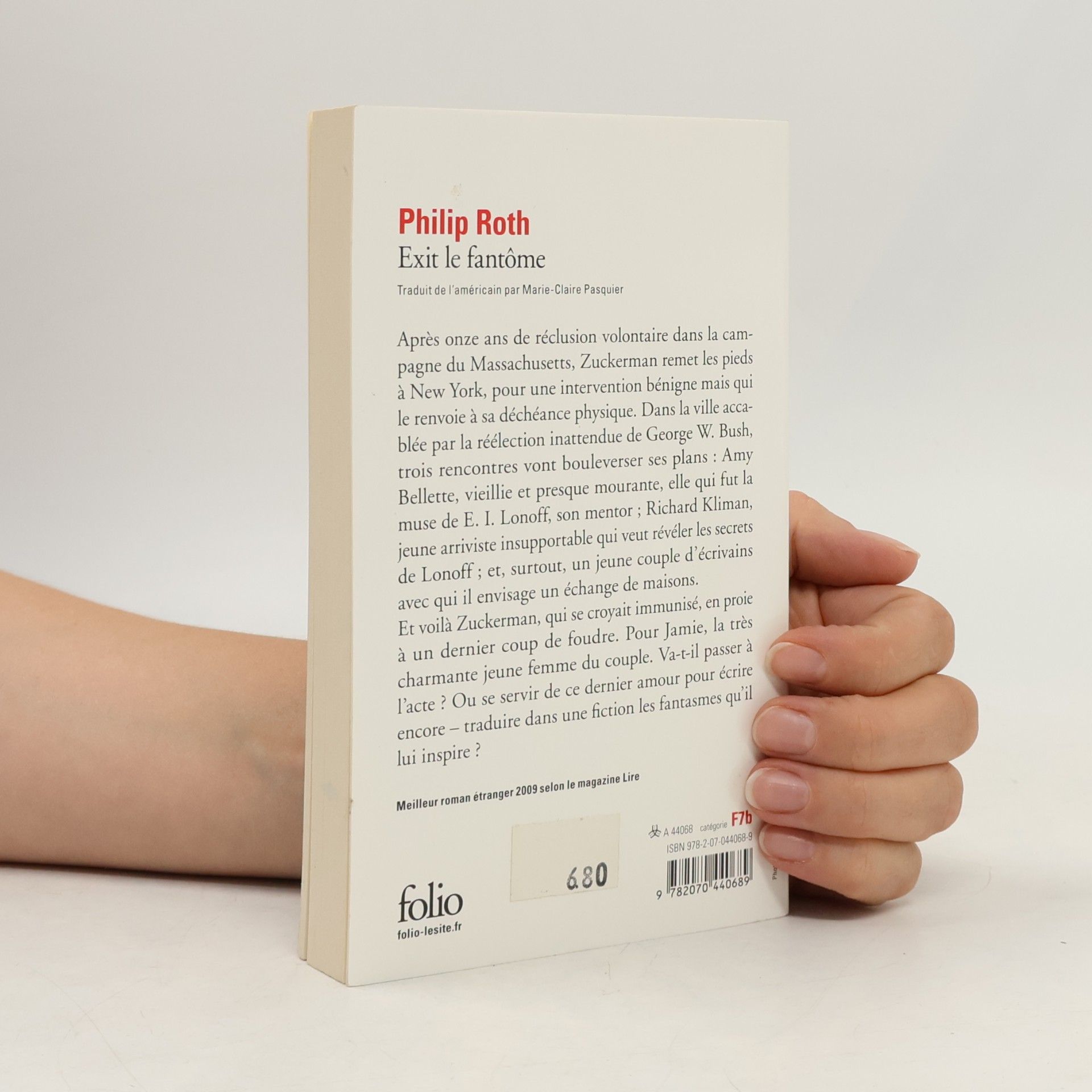 Marie-Claire Pasquier Folio - 5255: Exit le fantôme