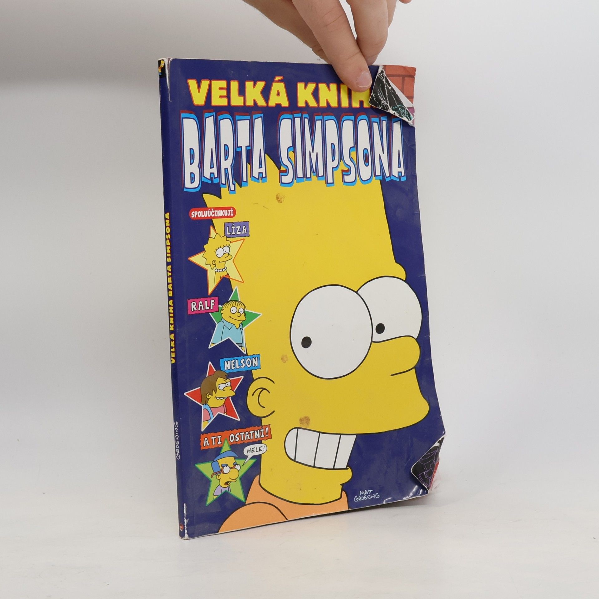 Matt Groening Velká kniha Barta Simpsona