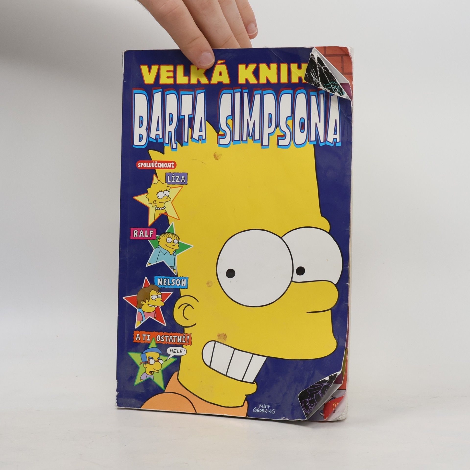 Matt Groening Velká kniha Barta Simpsona