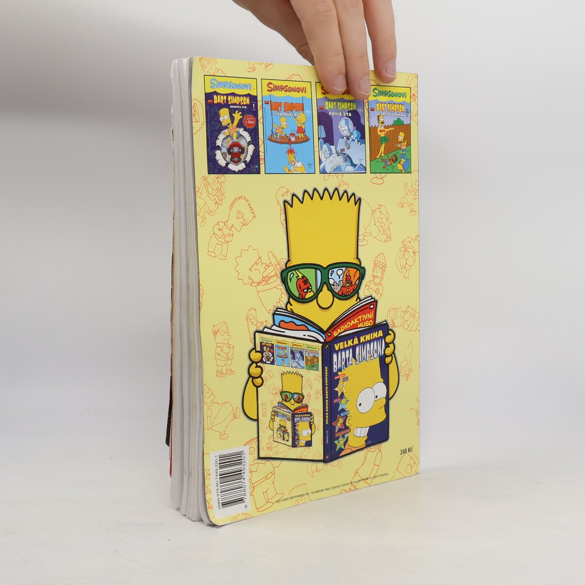 Matt Groening Velká kniha Barta Simpsona