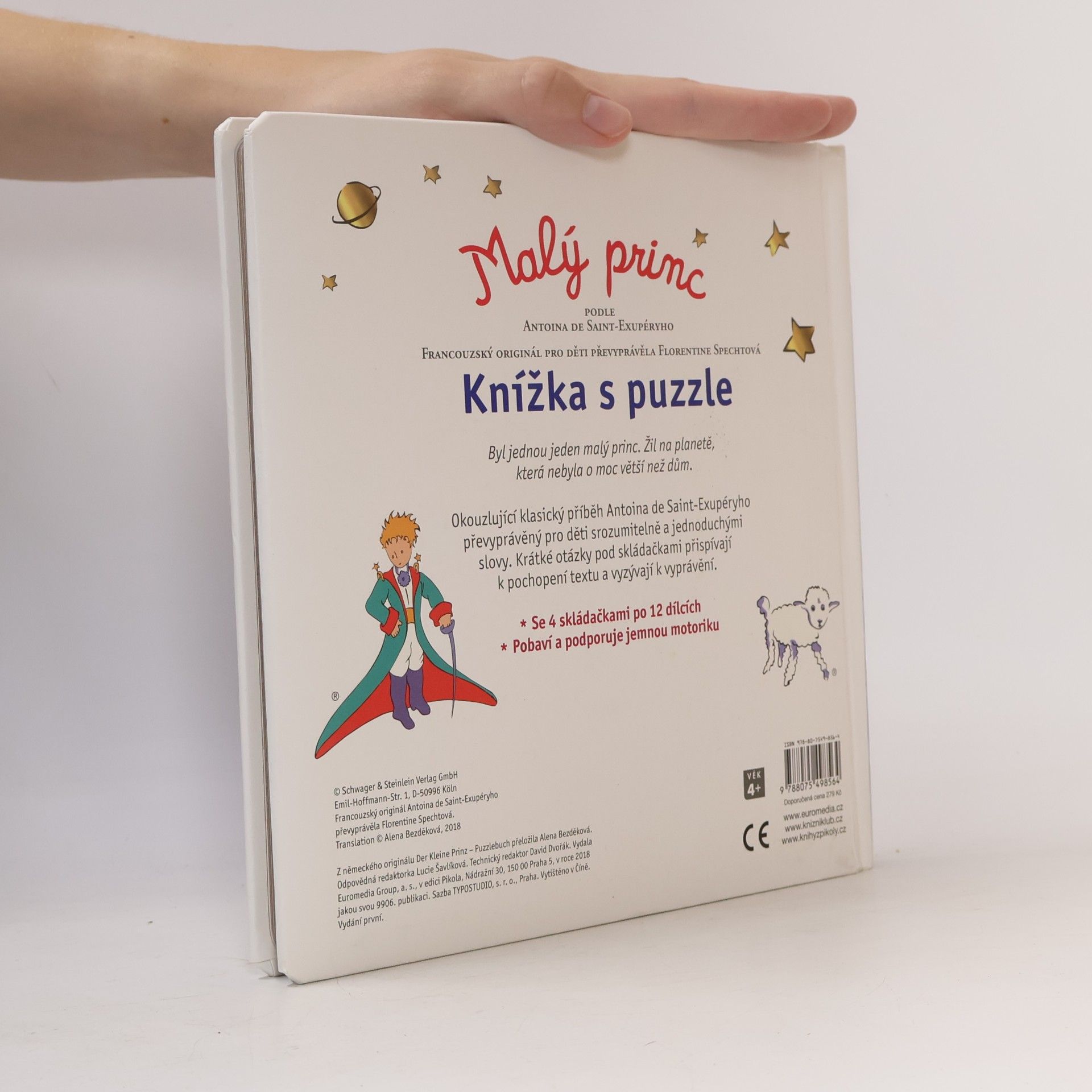 Florentine Specht Malý princ : knížka s puzzle