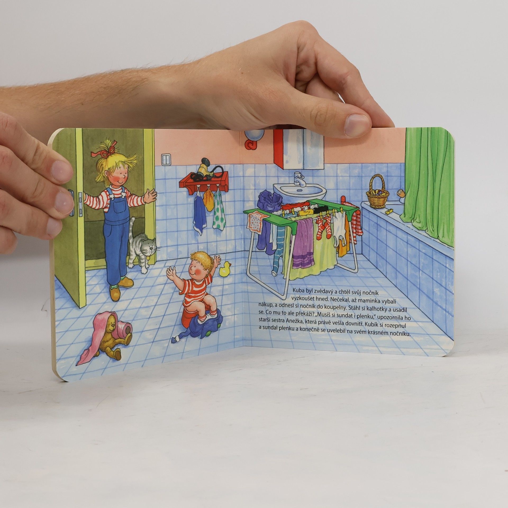 Nele Banser Kubík na nočníku