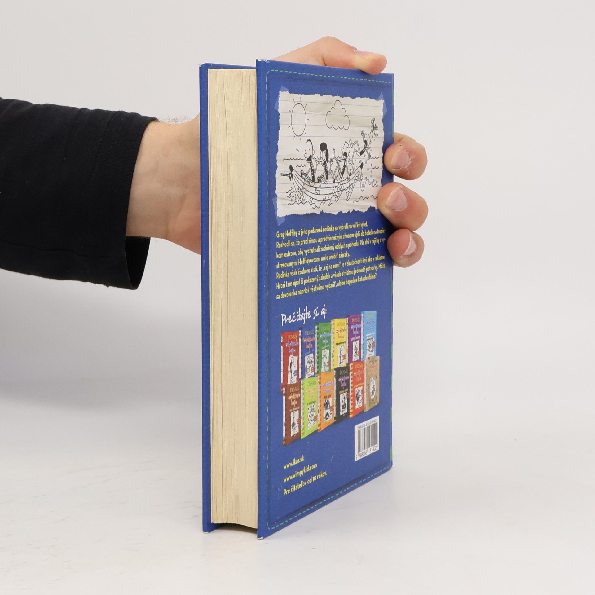 Jeff Kinney Denník odvážneho bojka 12. Rodinný úlet