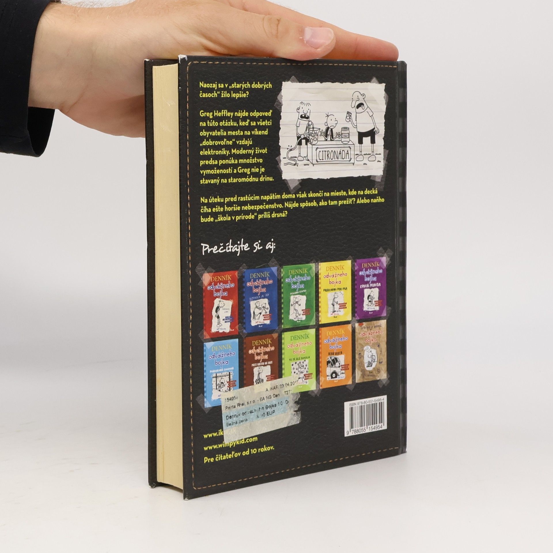 Jeff Kinney Denník odvážneho bojka 10. Drsná škola