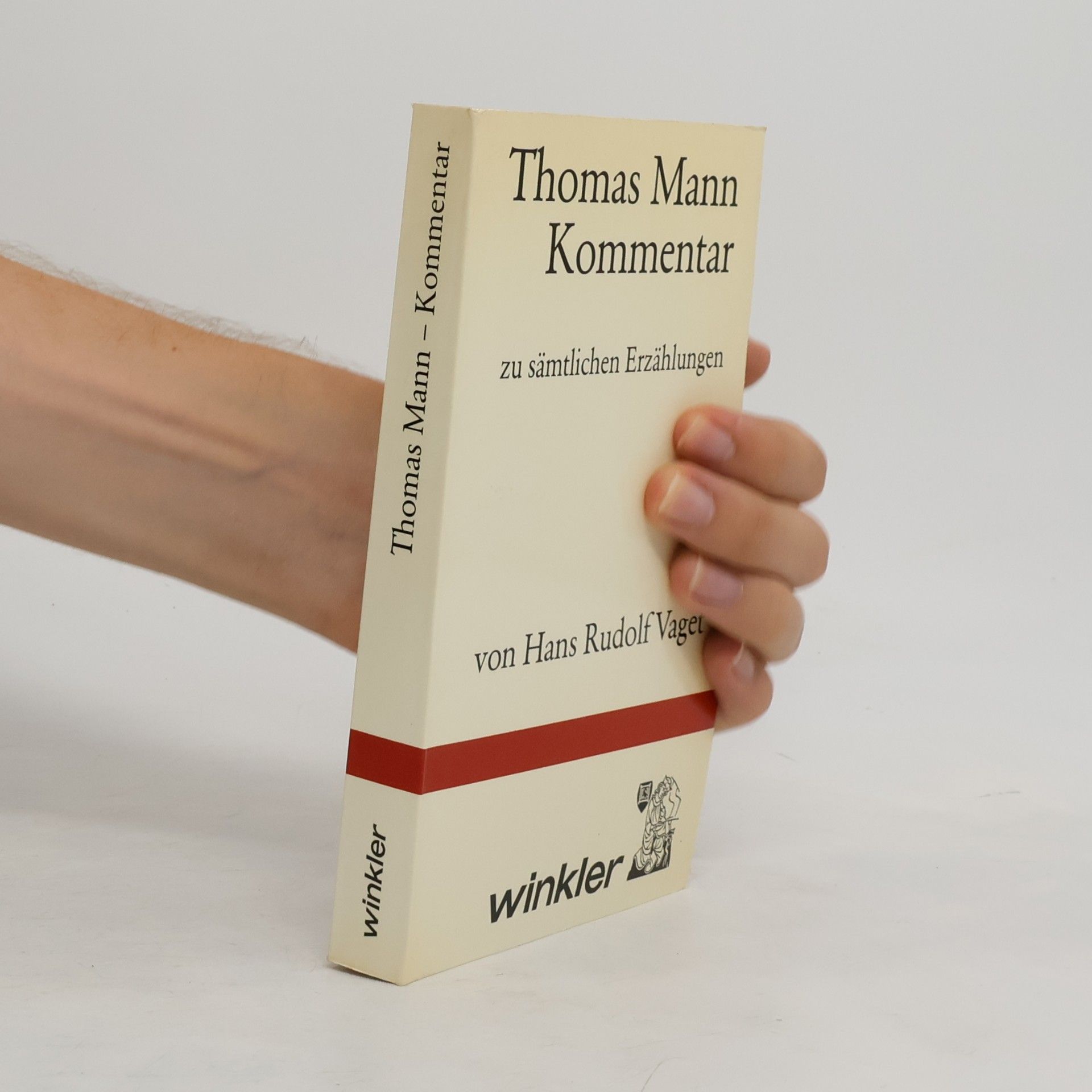 Hans Rudolf Vaget Thomas-Mann-Kommentar
