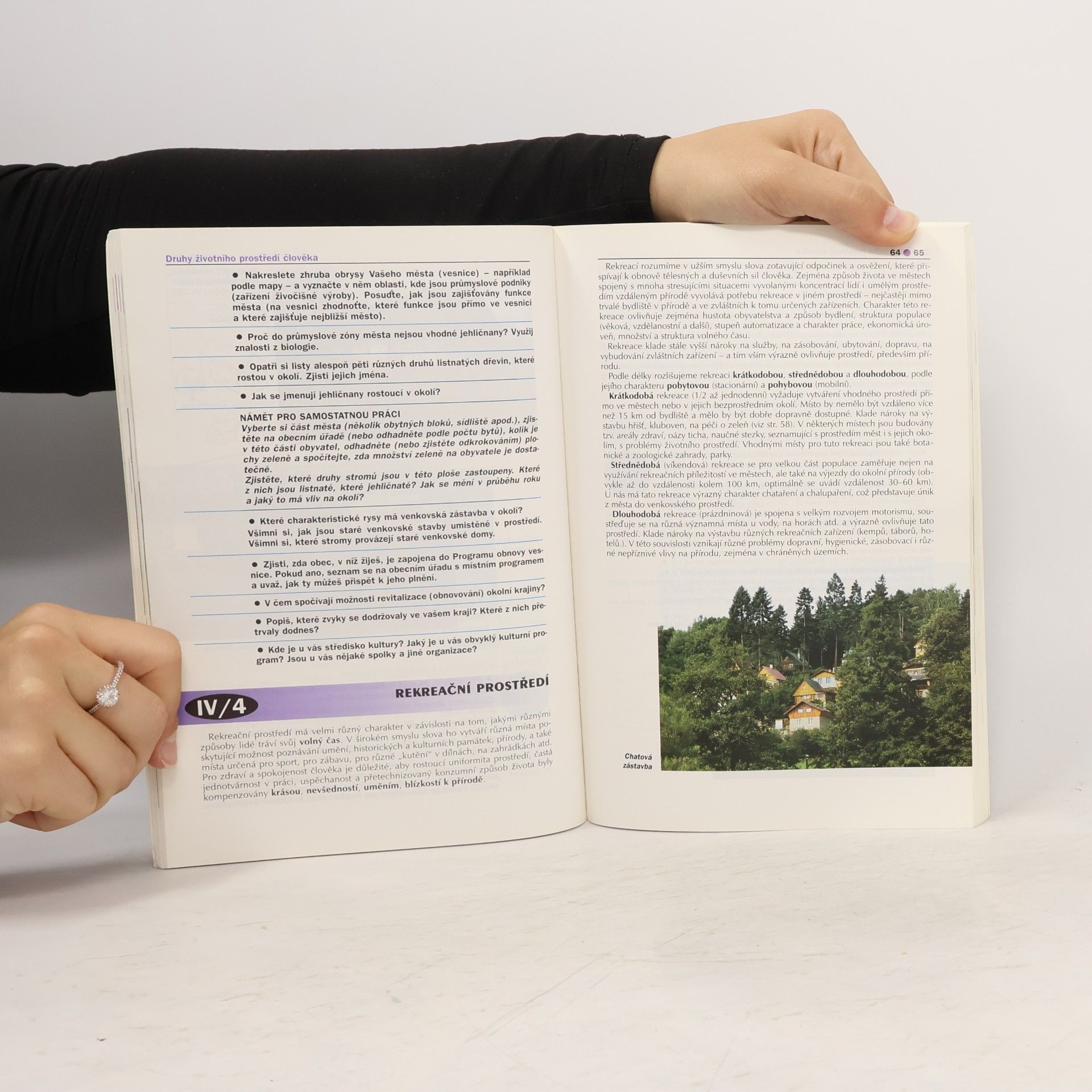 Kvasničková Danuše Životní prostředí : doplňkový text k základům ekologie