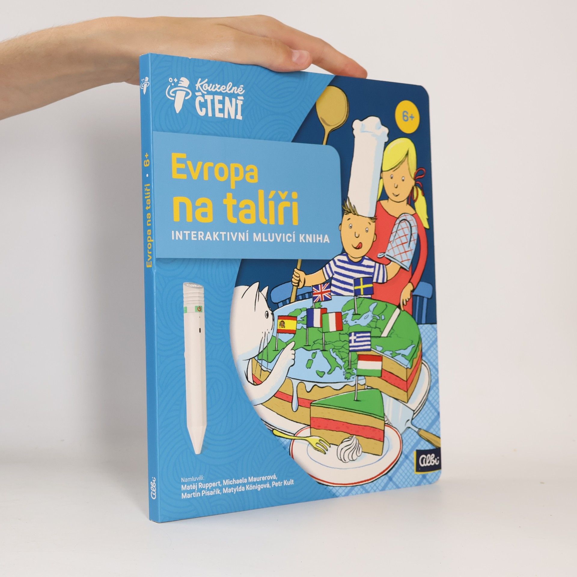 Evropa na talíři. Interaktivní mluvící kniha