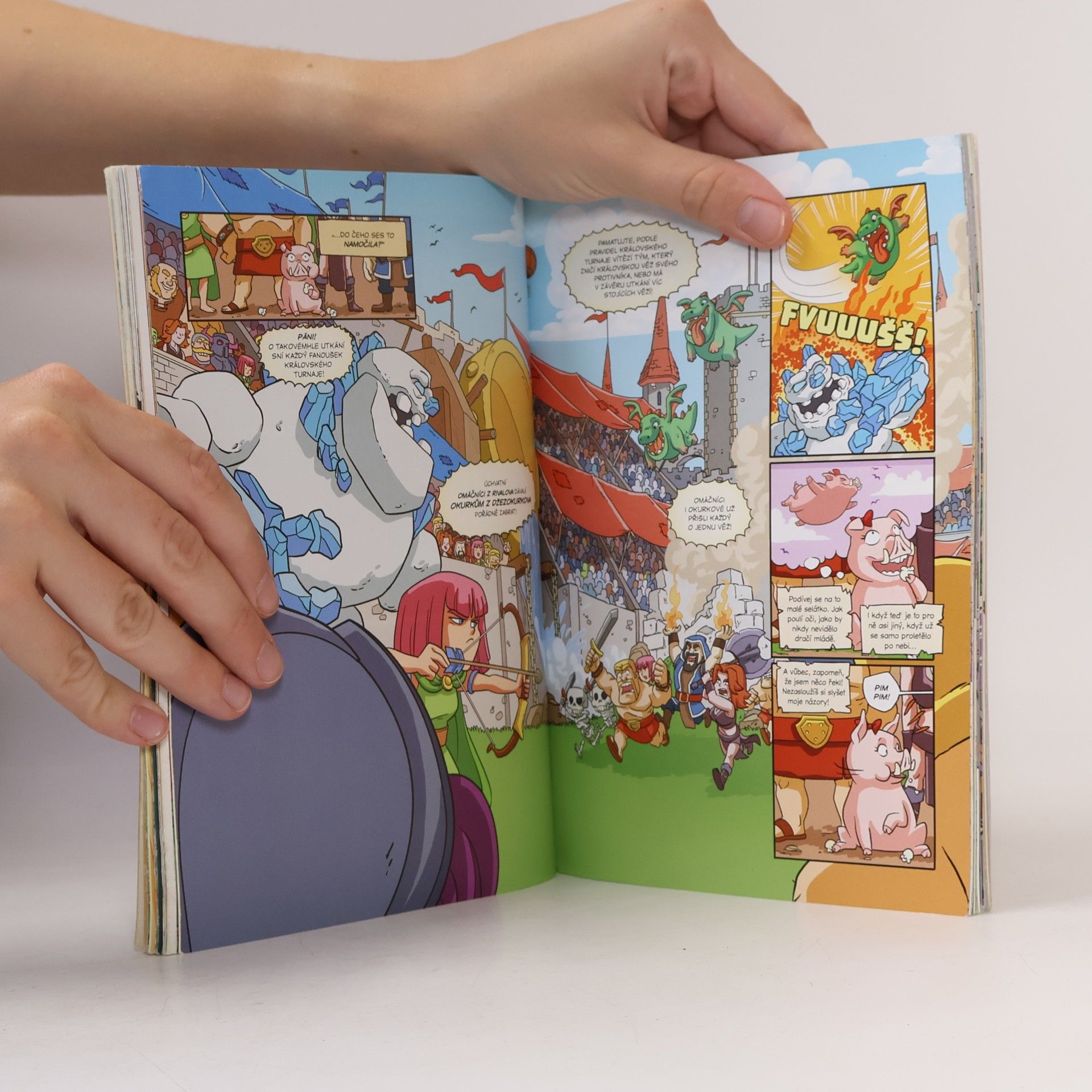Gene Luen Yang Komiksový clash : legendární legendy o legendózních hrdinskostech. První díl