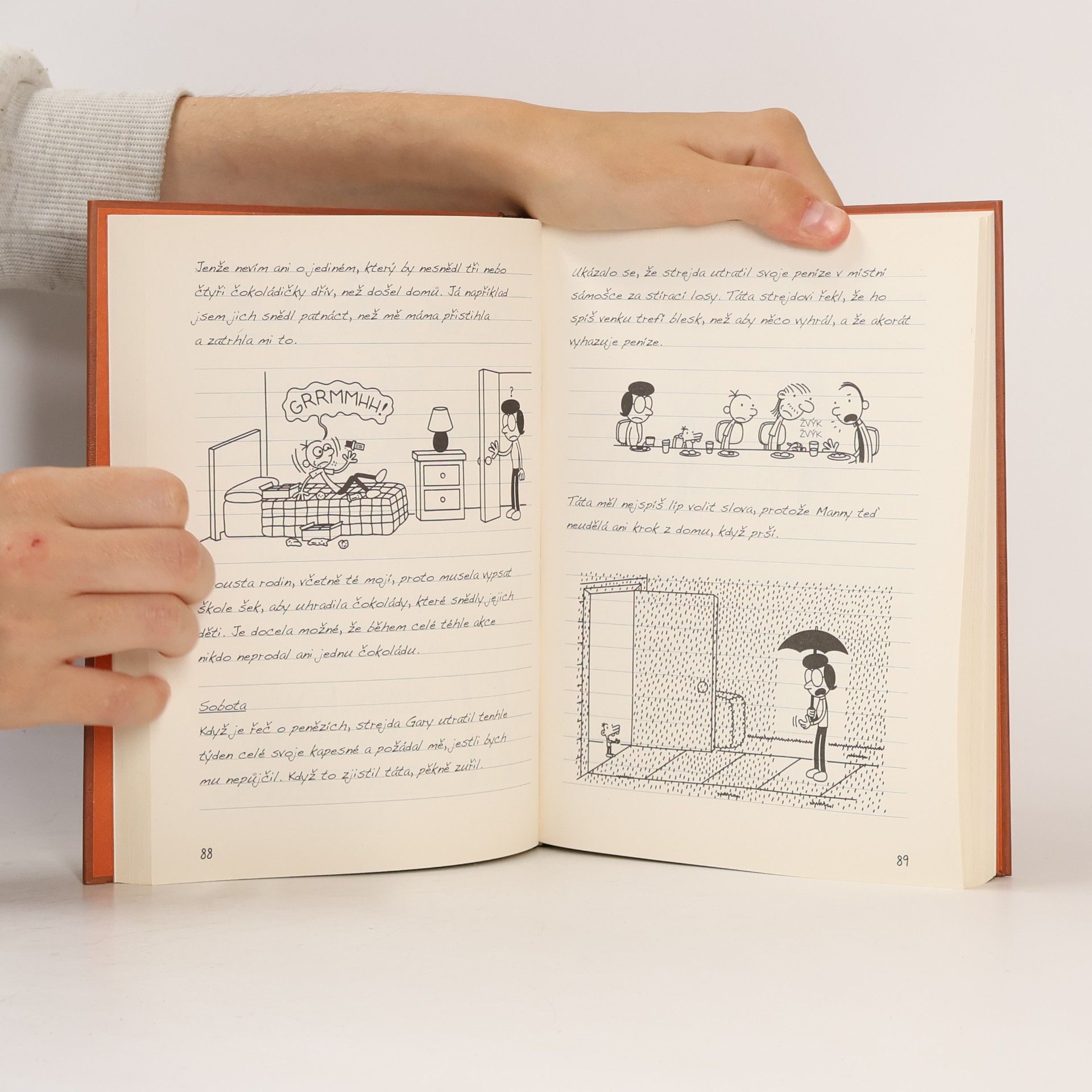 Jeff Kinney Deník malého poseroutky 7. Páté kolo u vozu