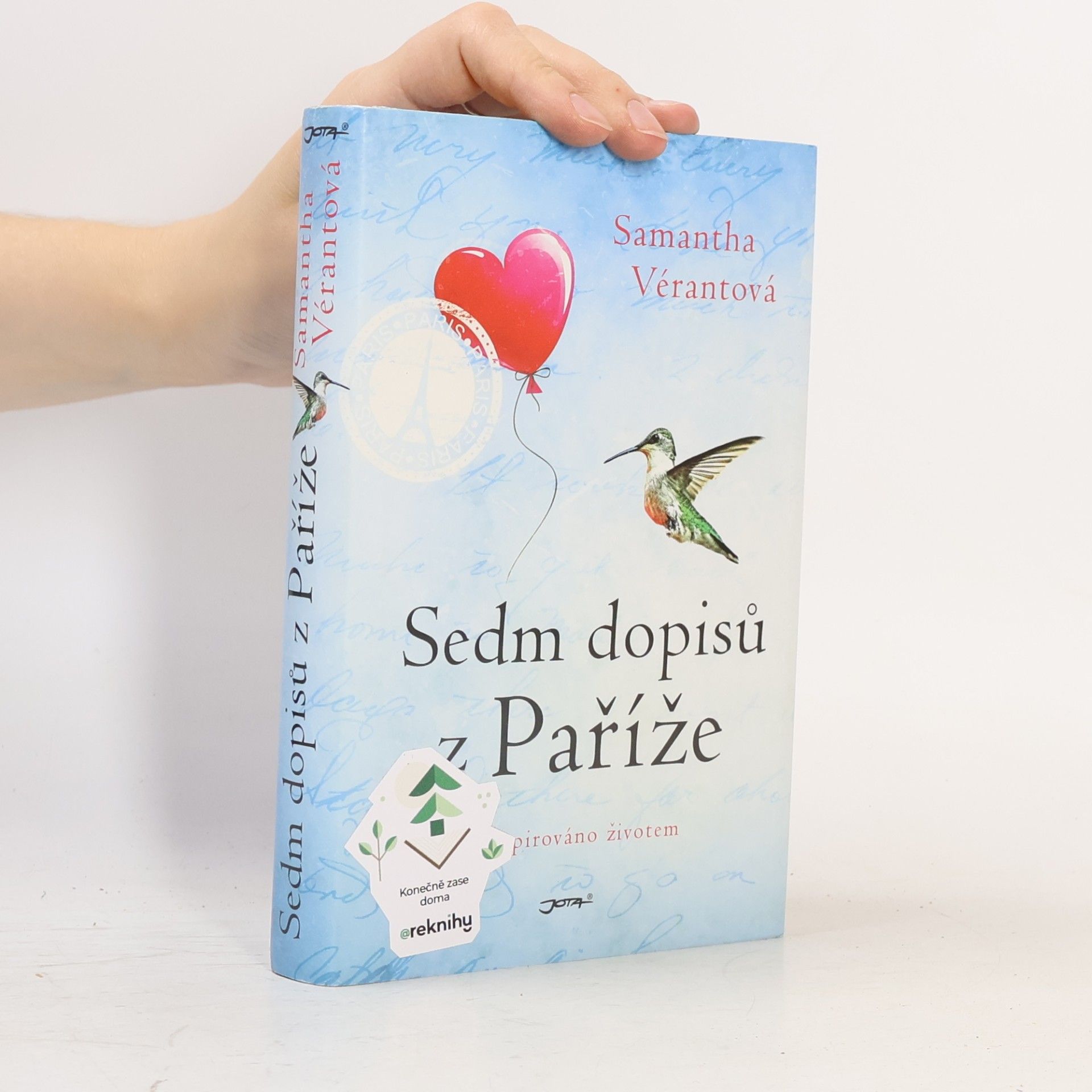 Samantha Vérant Sedm dopisů z Paříže
