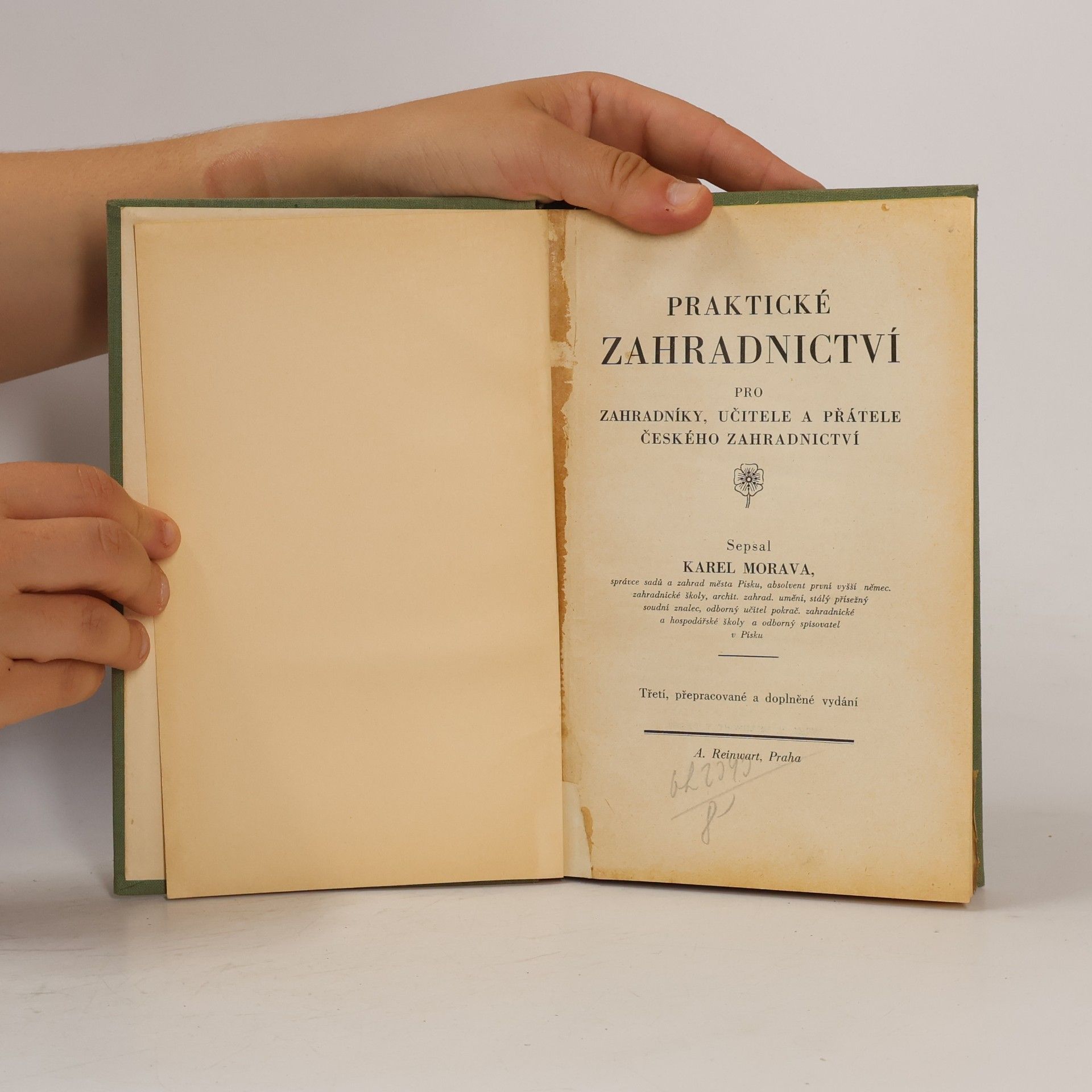 Karel Morava Praktické zahradnictví
