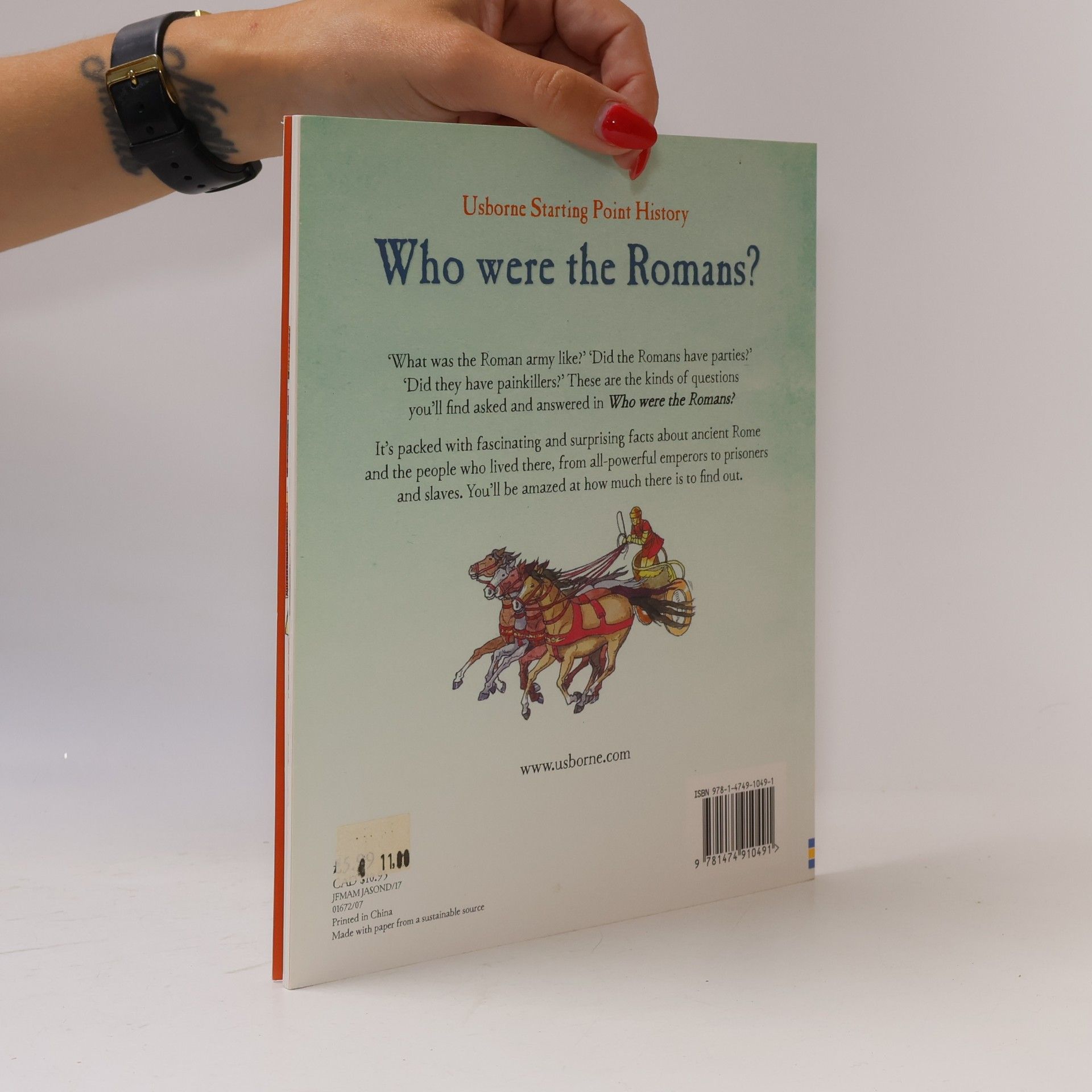 Phil Roxbee Cox Who were the romans?