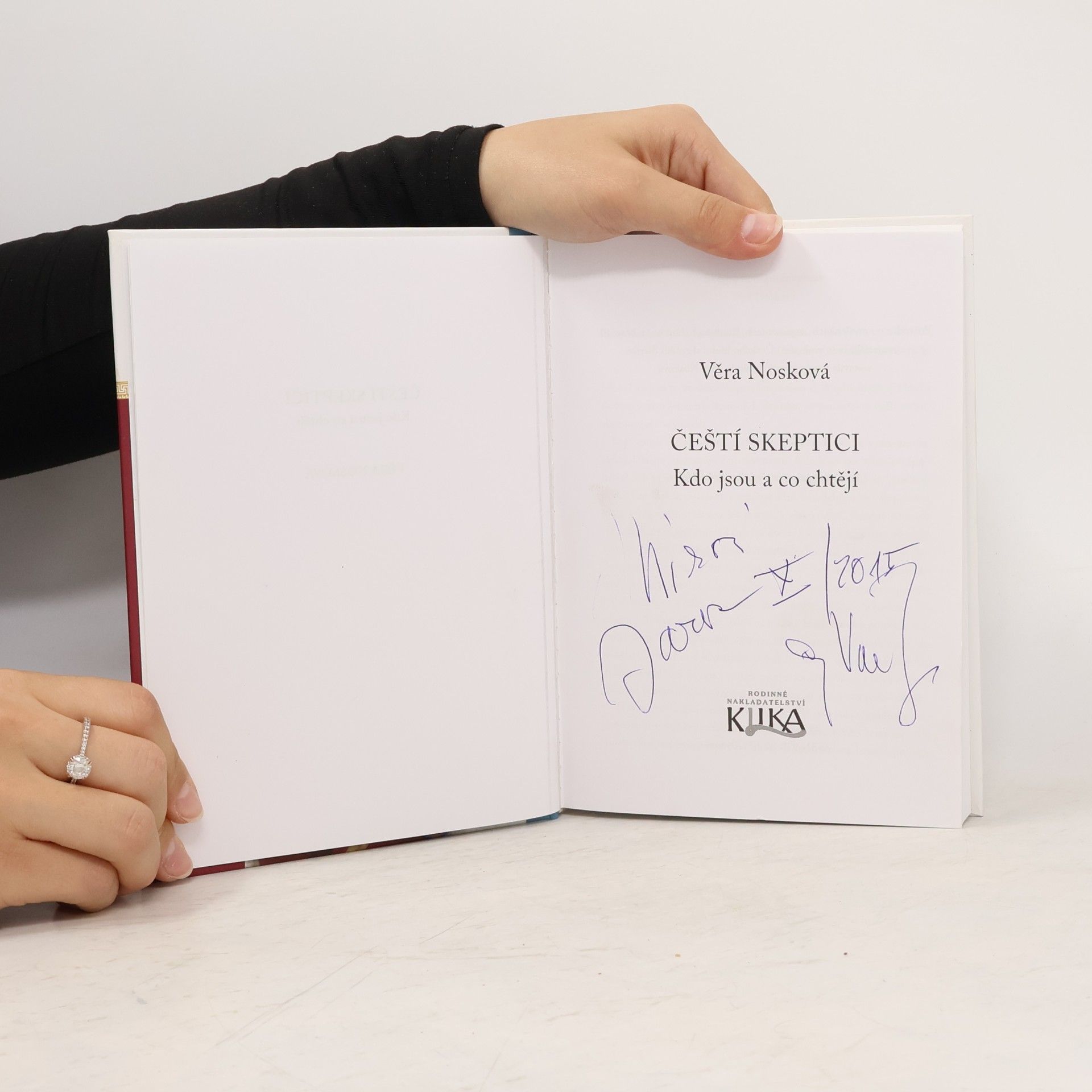 Věra Nosková Čeští skeptici. Kdo jsou a co chtějí