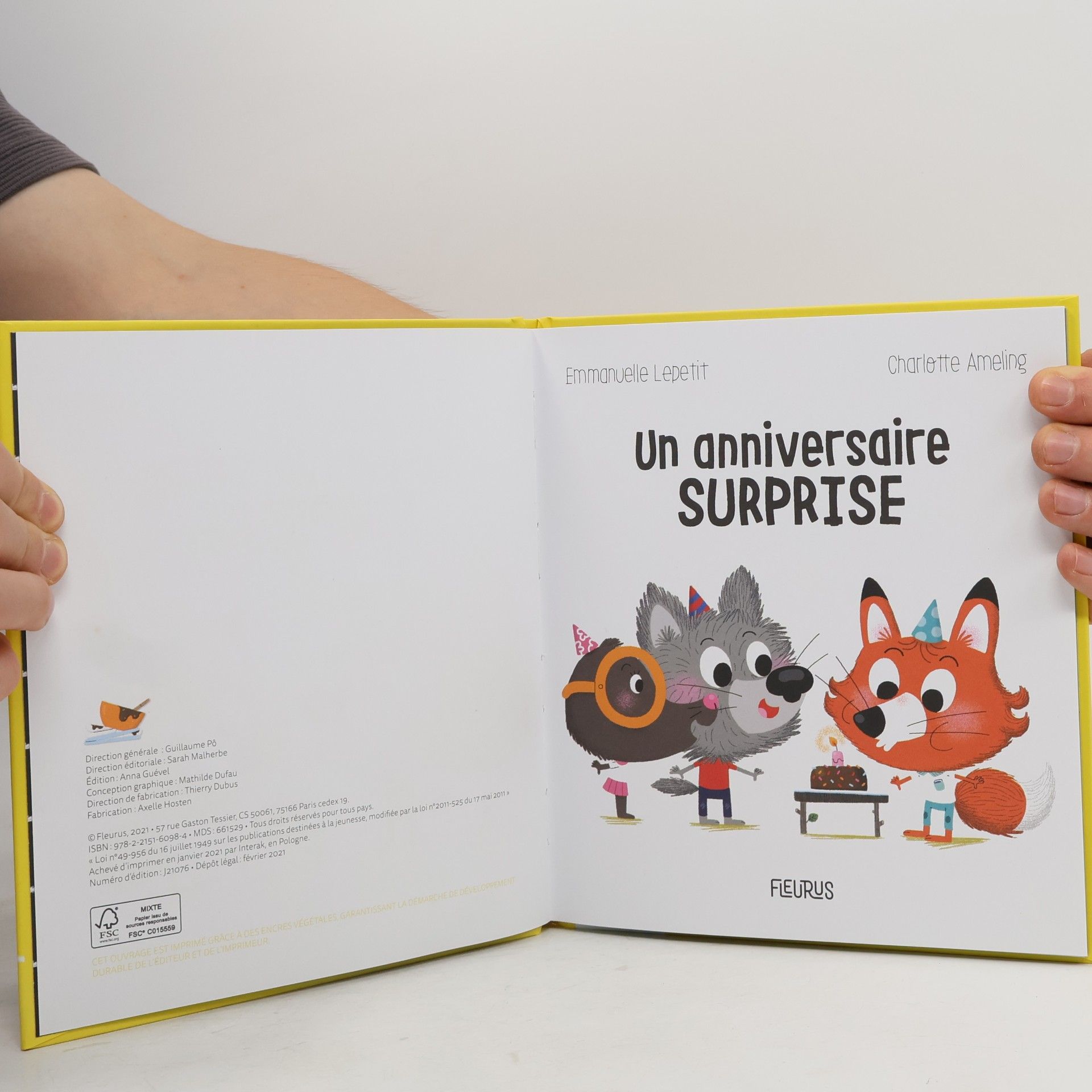 Emmanuelle Lepetit La Récré des animaux: Un anniversaire surprise