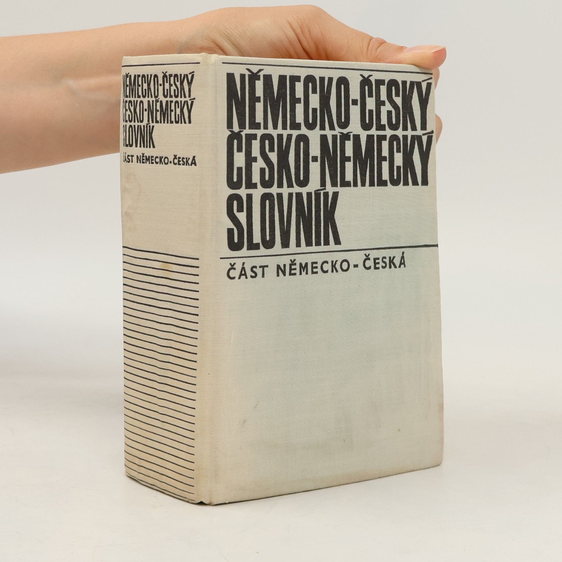 František Widimský Německo-český, česko-německý slovník. Část německo-česká