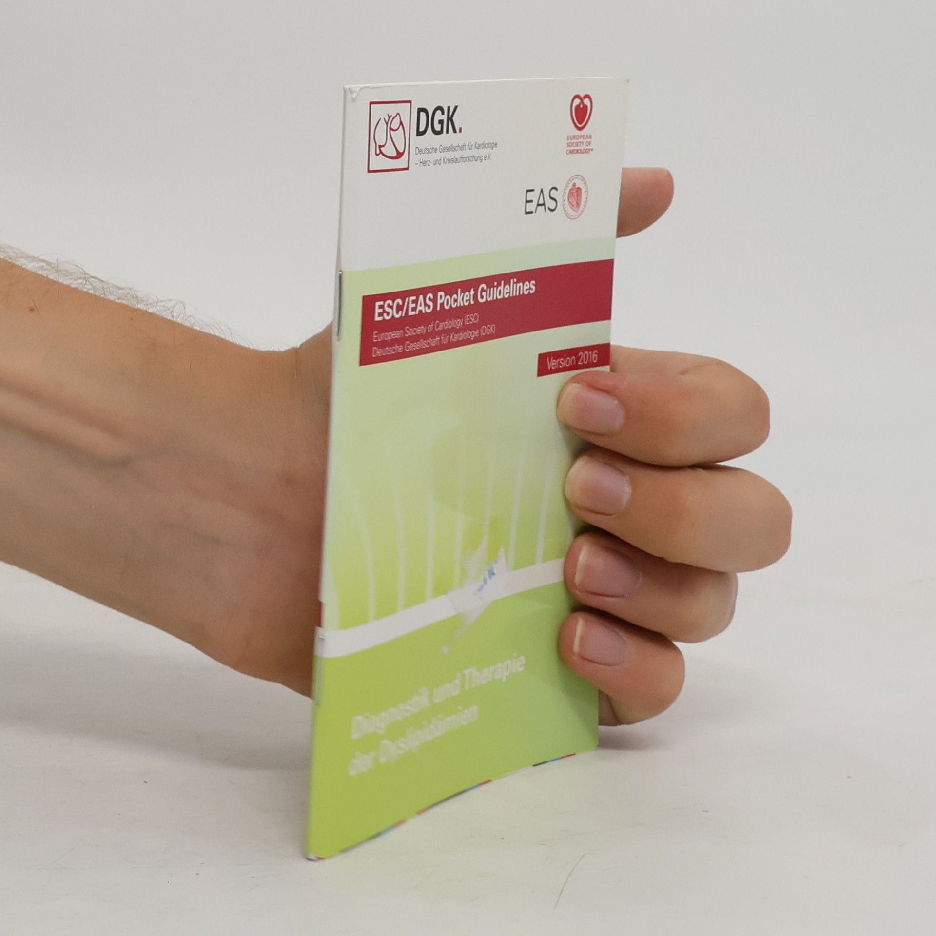 Collectif d'auteurs ESC/EAS Pocket Guidelines: Diagnostik und Therapie der Dyslipidämien