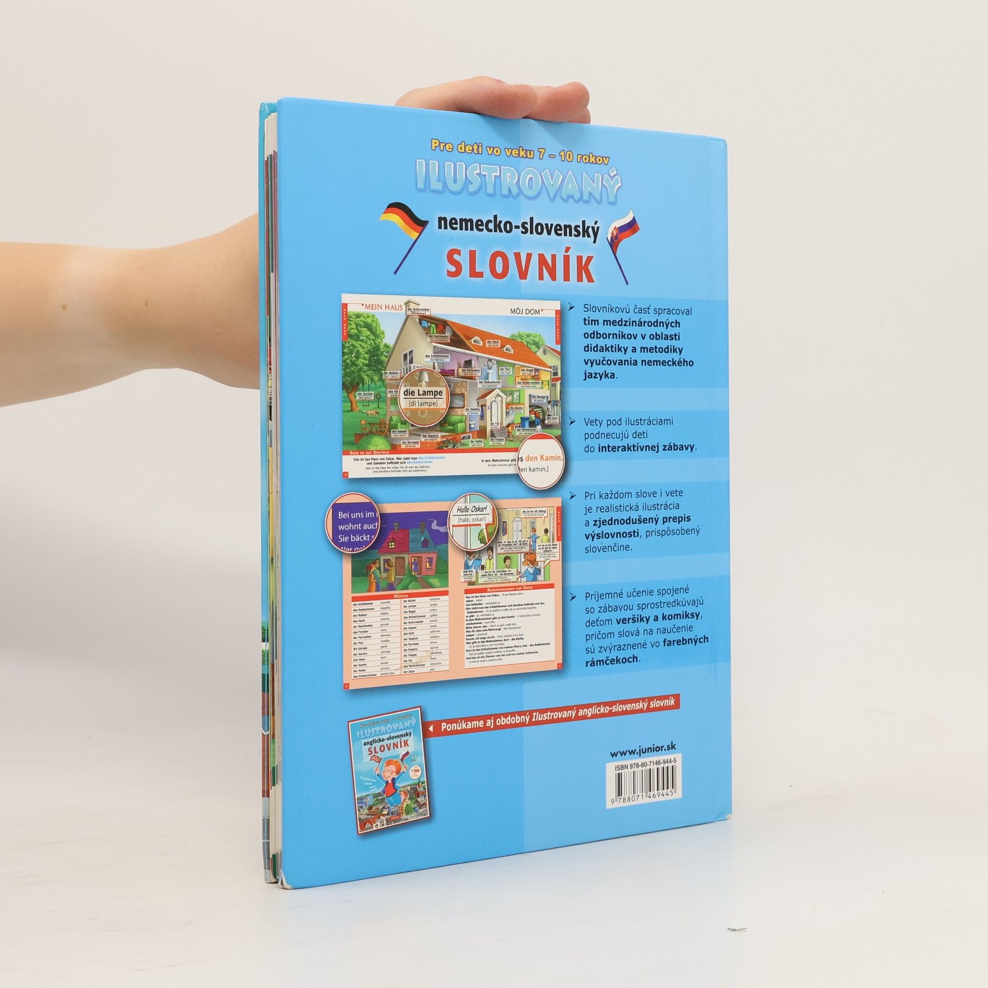 Autorenkollektiv Ilustrovaný nemecko-slovenský slovník. Pre deti vo veku 7-10 rokov