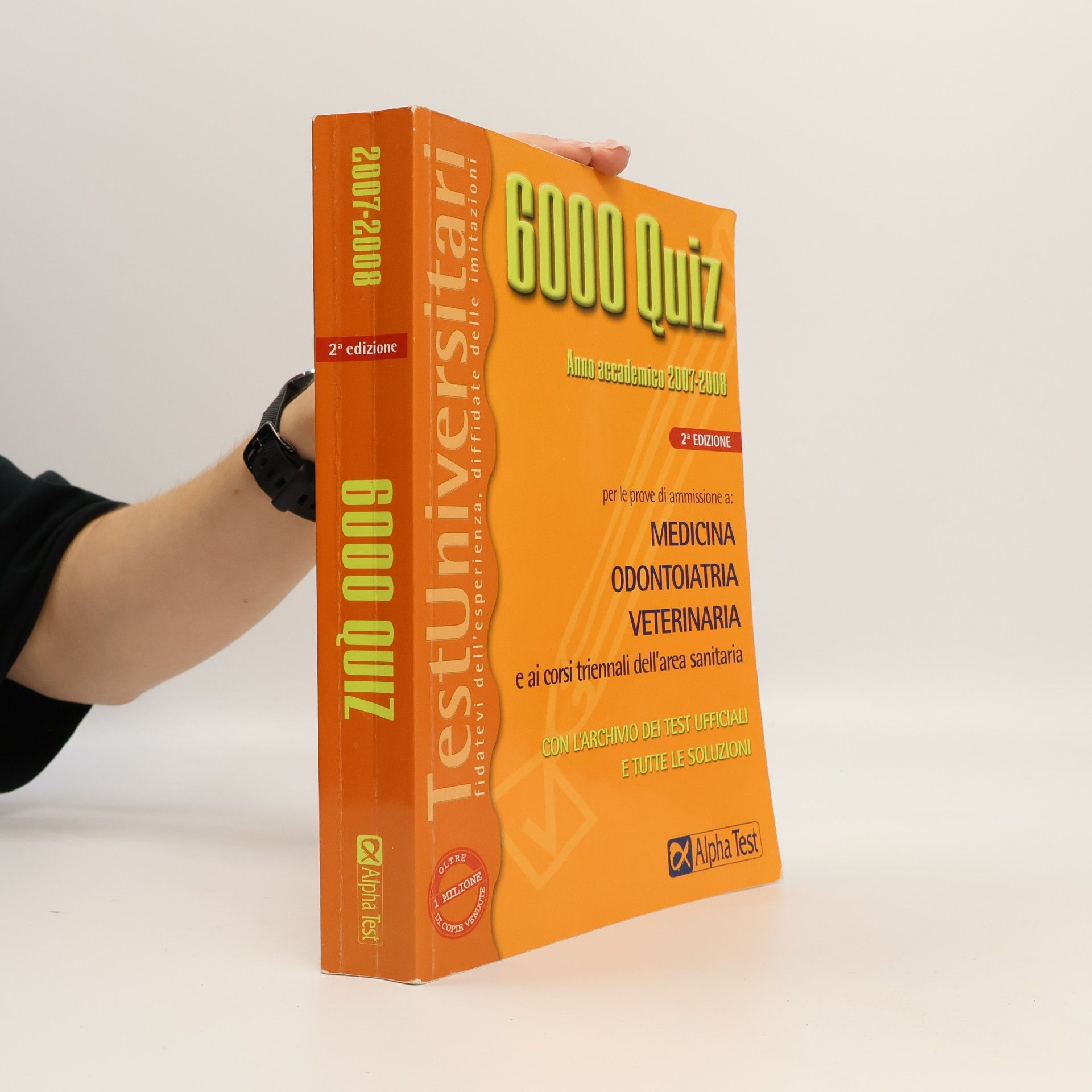 Various authors TestUniversitari: 6000 quiz. Medicina odontoiatria veterinaria