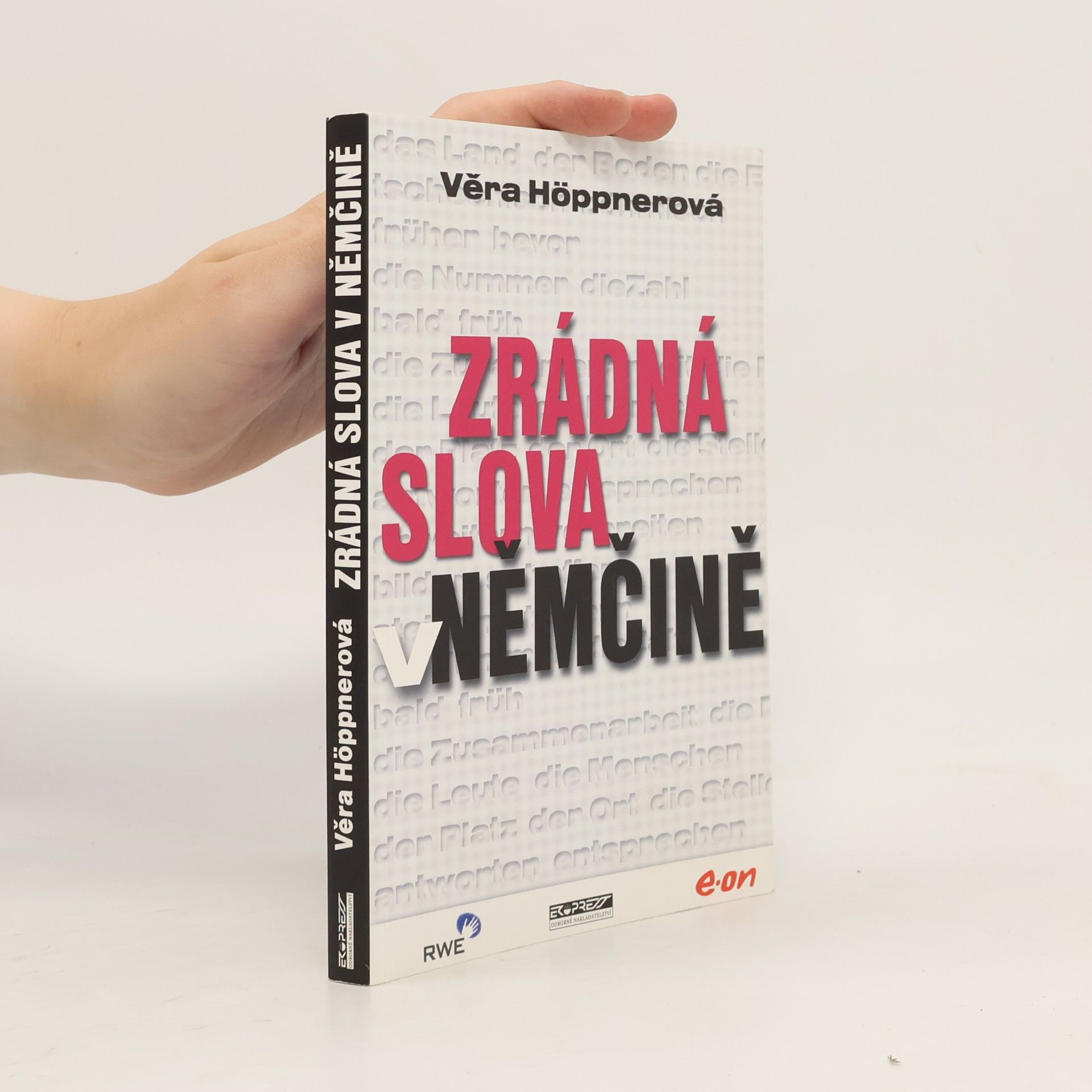 Věra Höppnerová Zrádná slova v němčině