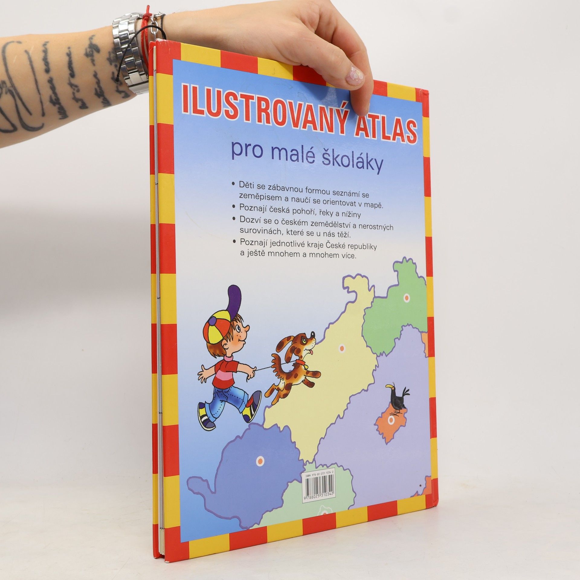 Pláničková Fantová Petra Česká republika: Ilustrovaný atlas pro malé školáky