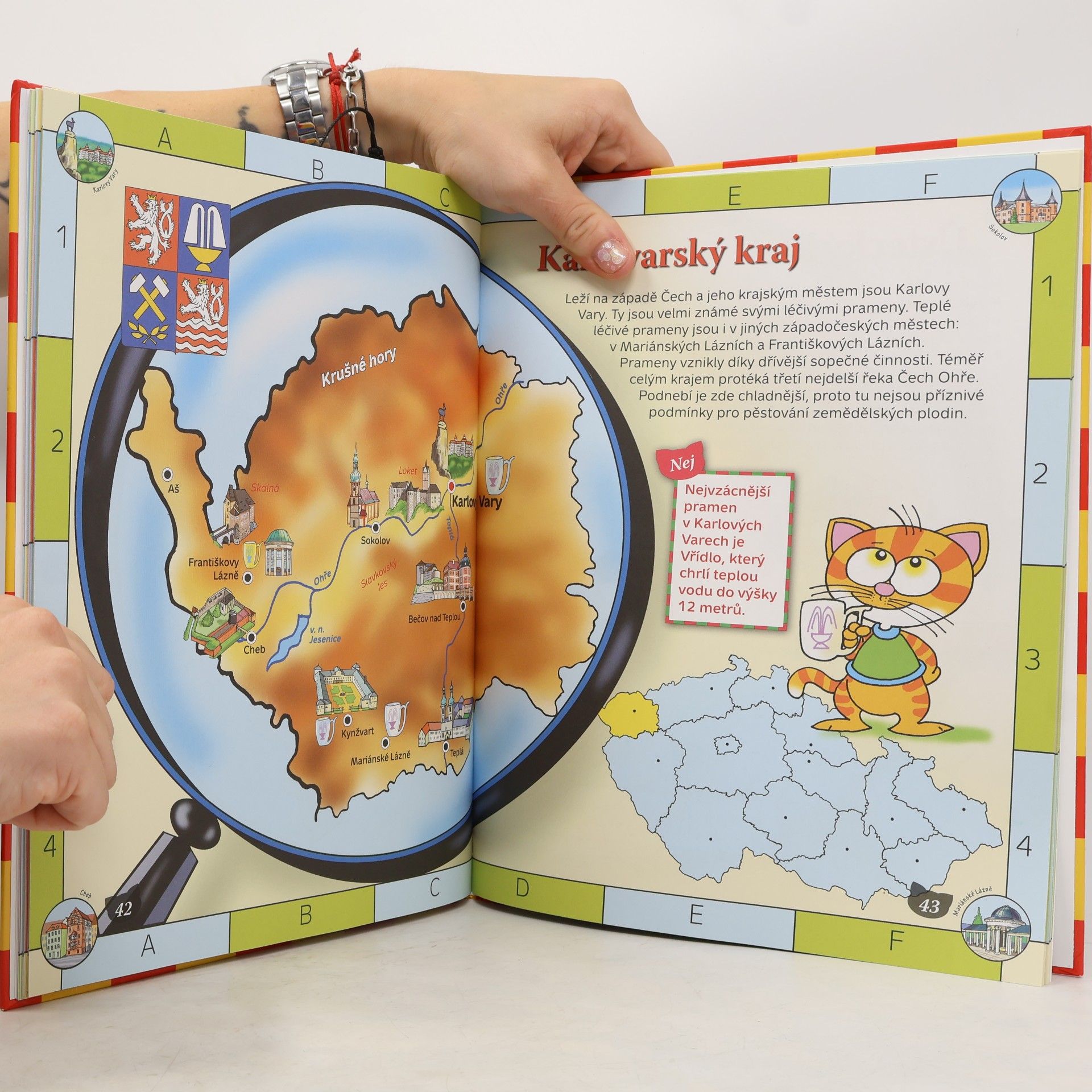Pláničková Fantová Petra Česká republika: Ilustrovaný atlas pro malé školáky