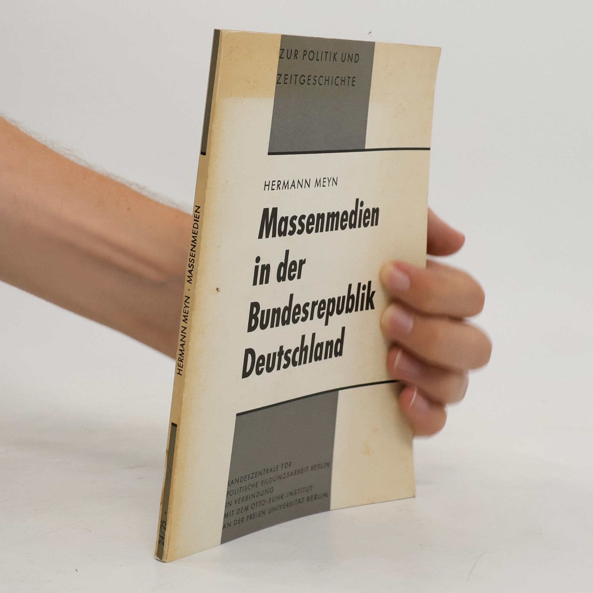 Hermann Meyn Massenmedien in der Bundesrepublik Deutschland