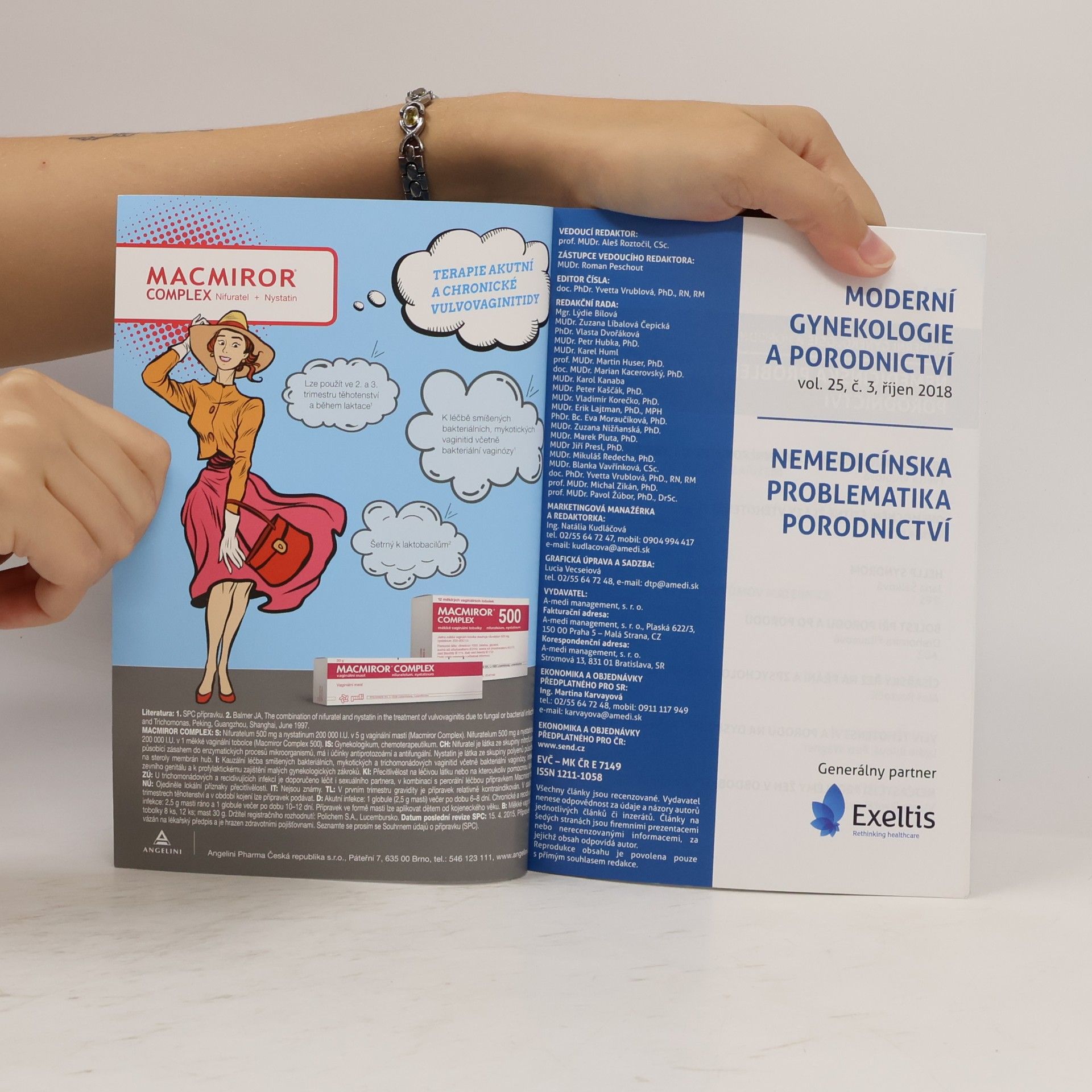 Kolektiv autorů Moderní gynekologie a porodnictví 3. 2018/25