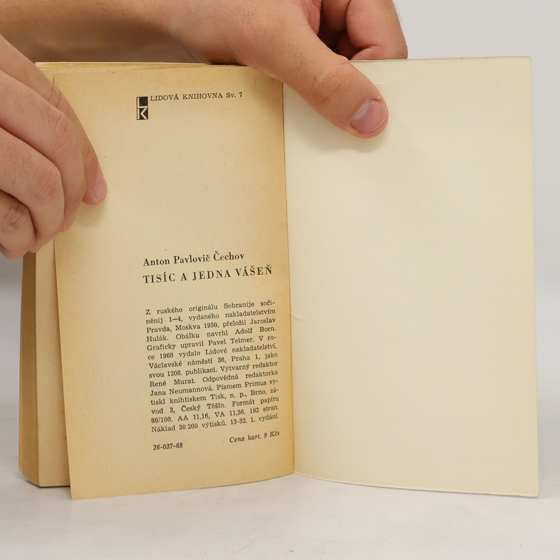 Anton Chekhov Tisíc a jedna vášeň