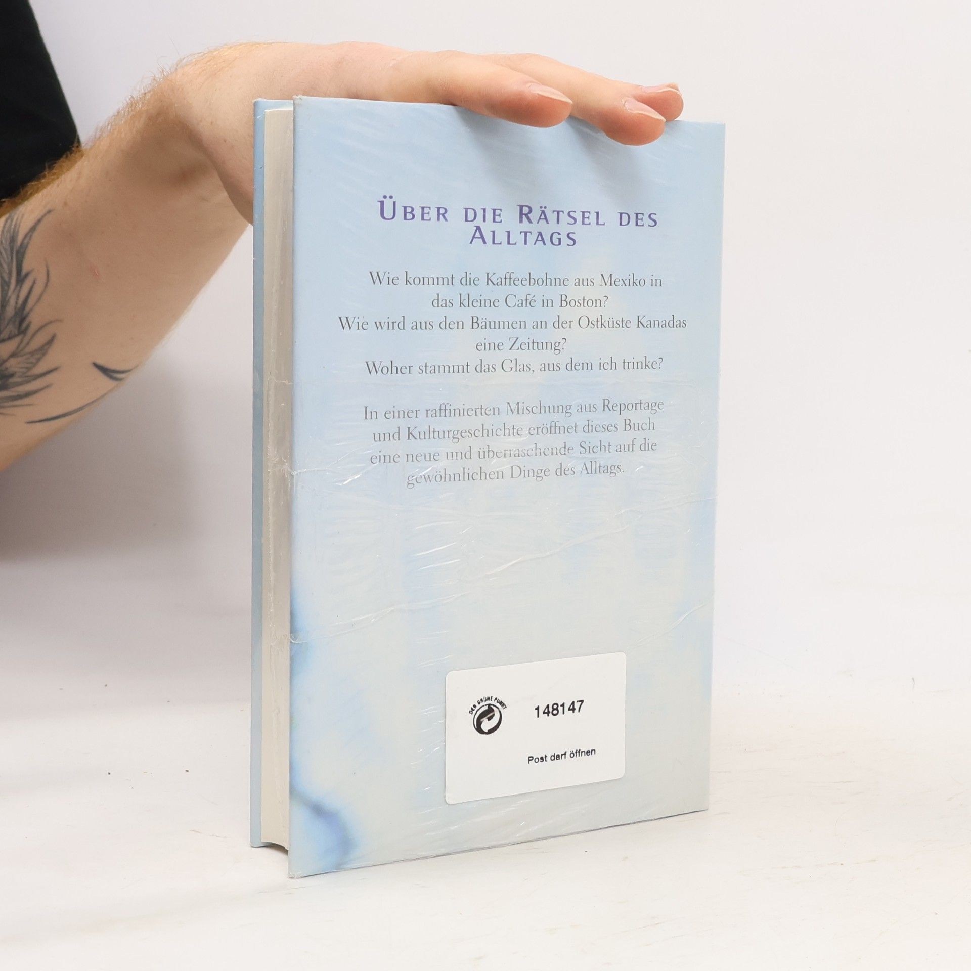 Leah Hager Cohen Glas, Bohnen, Papier