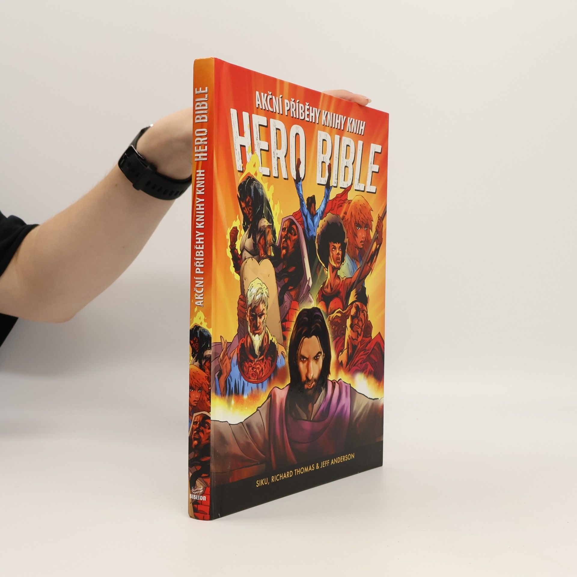 Jeff A. Anderson Hero Bible - Akční příběhy knihy knih