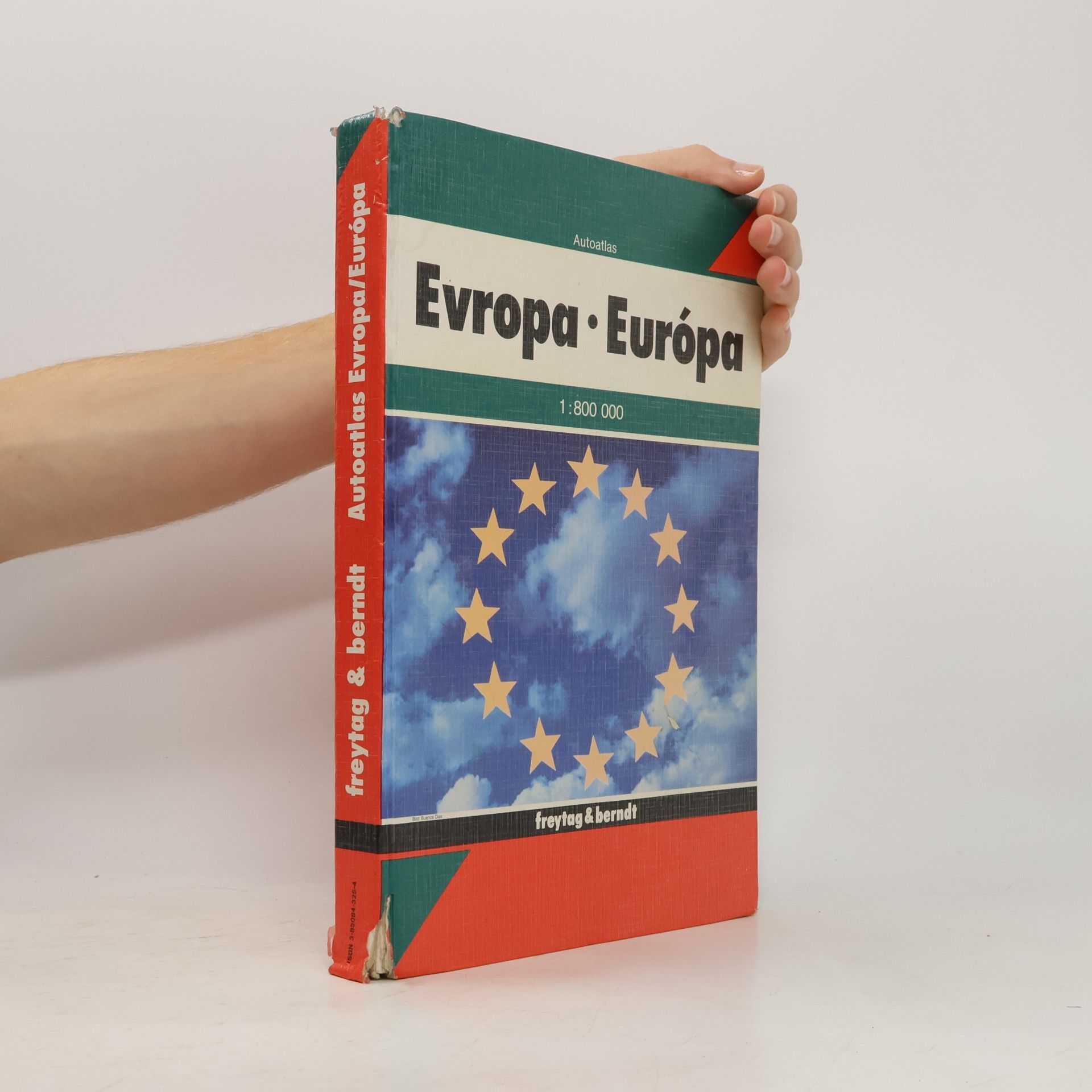 Autorenkollektiv Autoatlas Evropa - Európa 1:800 000